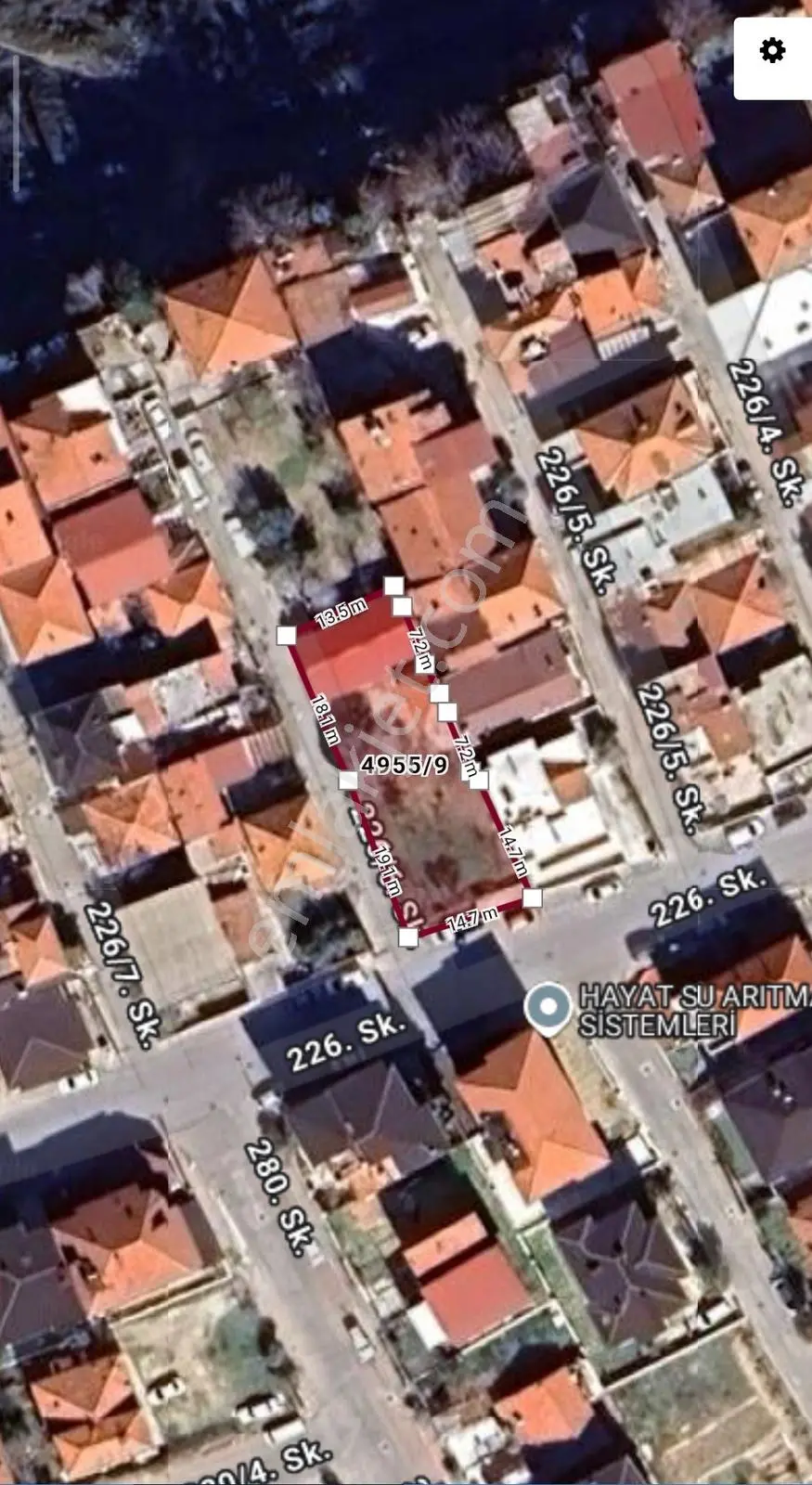 Yeşilyurt Köşe Konumda Satılık Fırsat Arsa