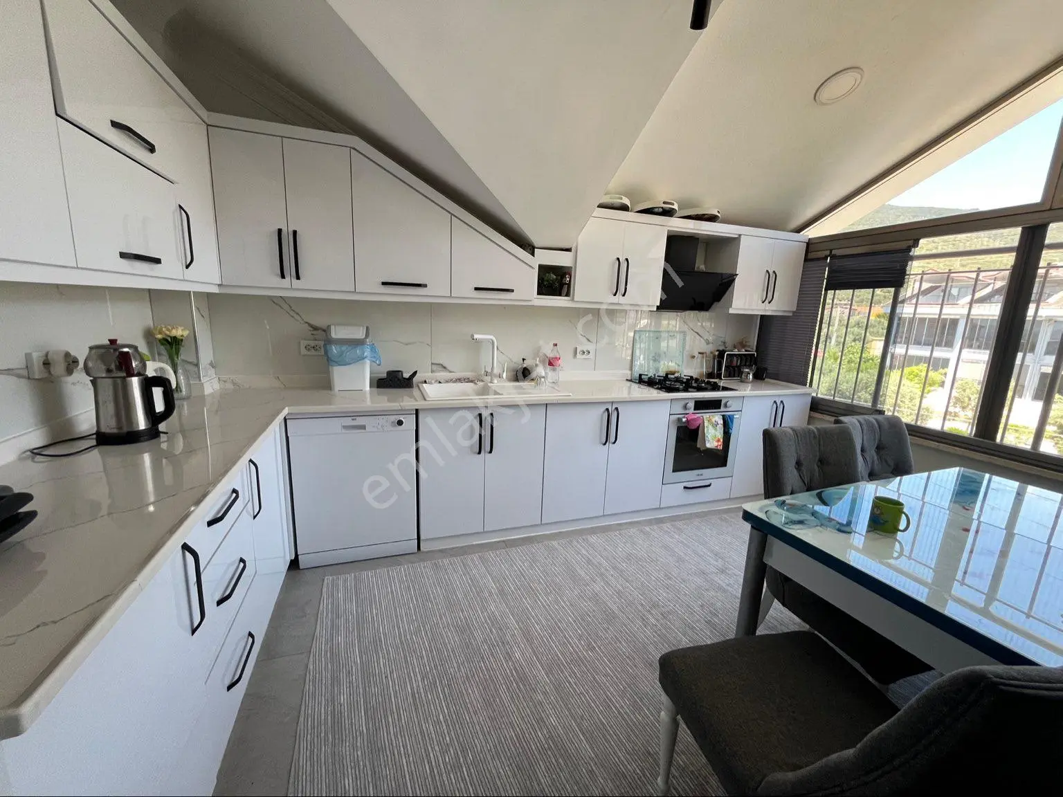 Kalabalık Aileler İçin Kelepir Fiyata Eşyalı Dublex 5+1 Daire - Görsel 21