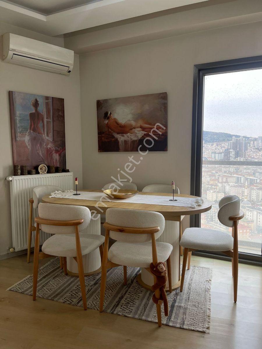 Kartalda Lüks Eşyalı Deniz Manzaralı Kiralık 2+1 Daire - Görsel 16
