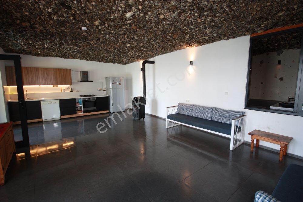 Fethiye İncirköyde Doğa İçinde Satılık Havuzlu Taş Villa - Görsel 14