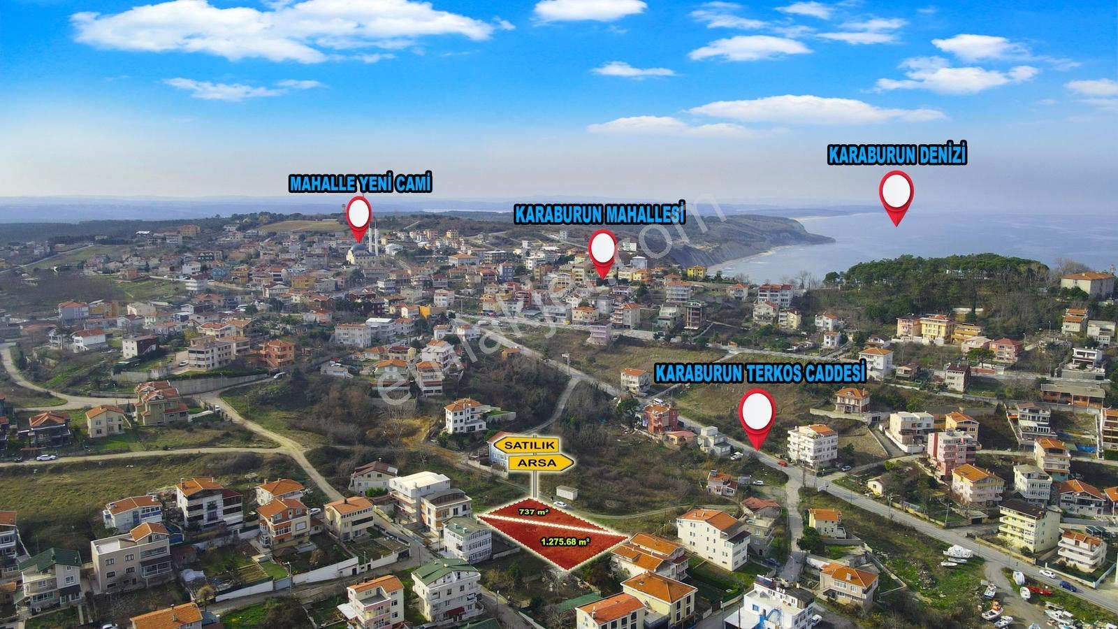 Karaburun Da Deniz Manzaralı Tek Tapu Arsa - Görsel 6