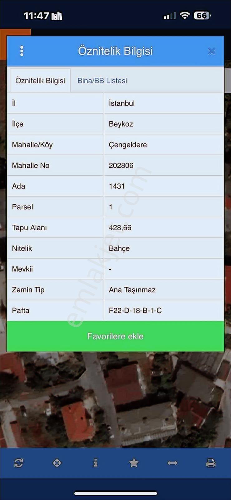 Tarla Fiyatına İmarlı Villa Arsası Köşe Parsel 428m2 Beykoz - Görsel 15