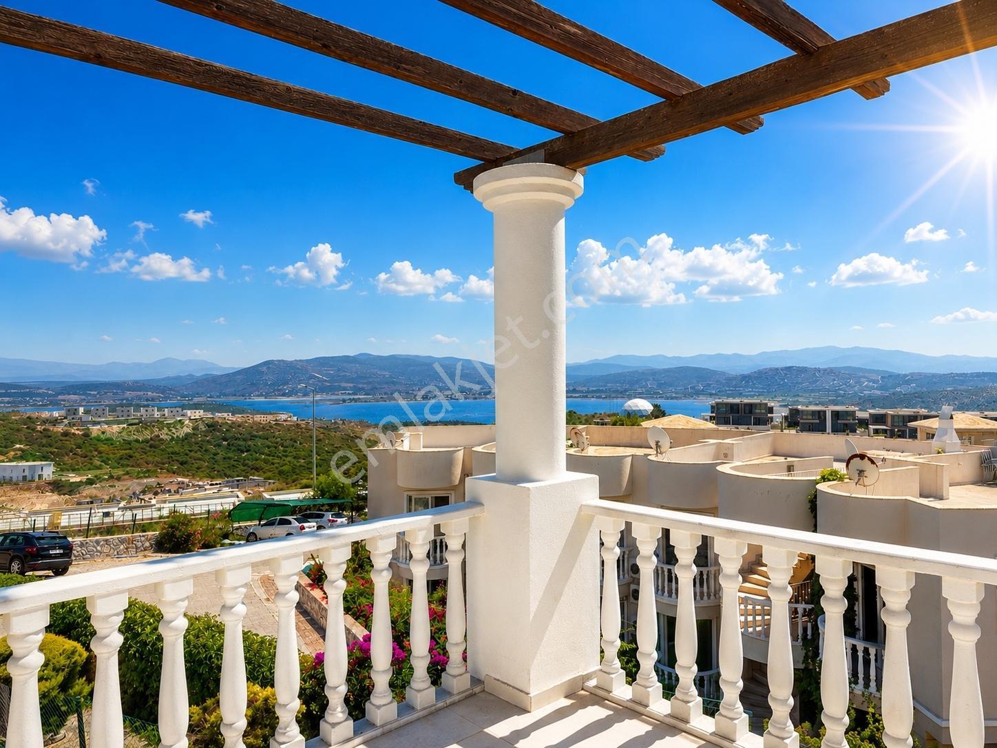 Bodrum'a Yakın Özel Plajlı Sitede Tamamen Yenilenmiş Satılık Ev - Görsel 14