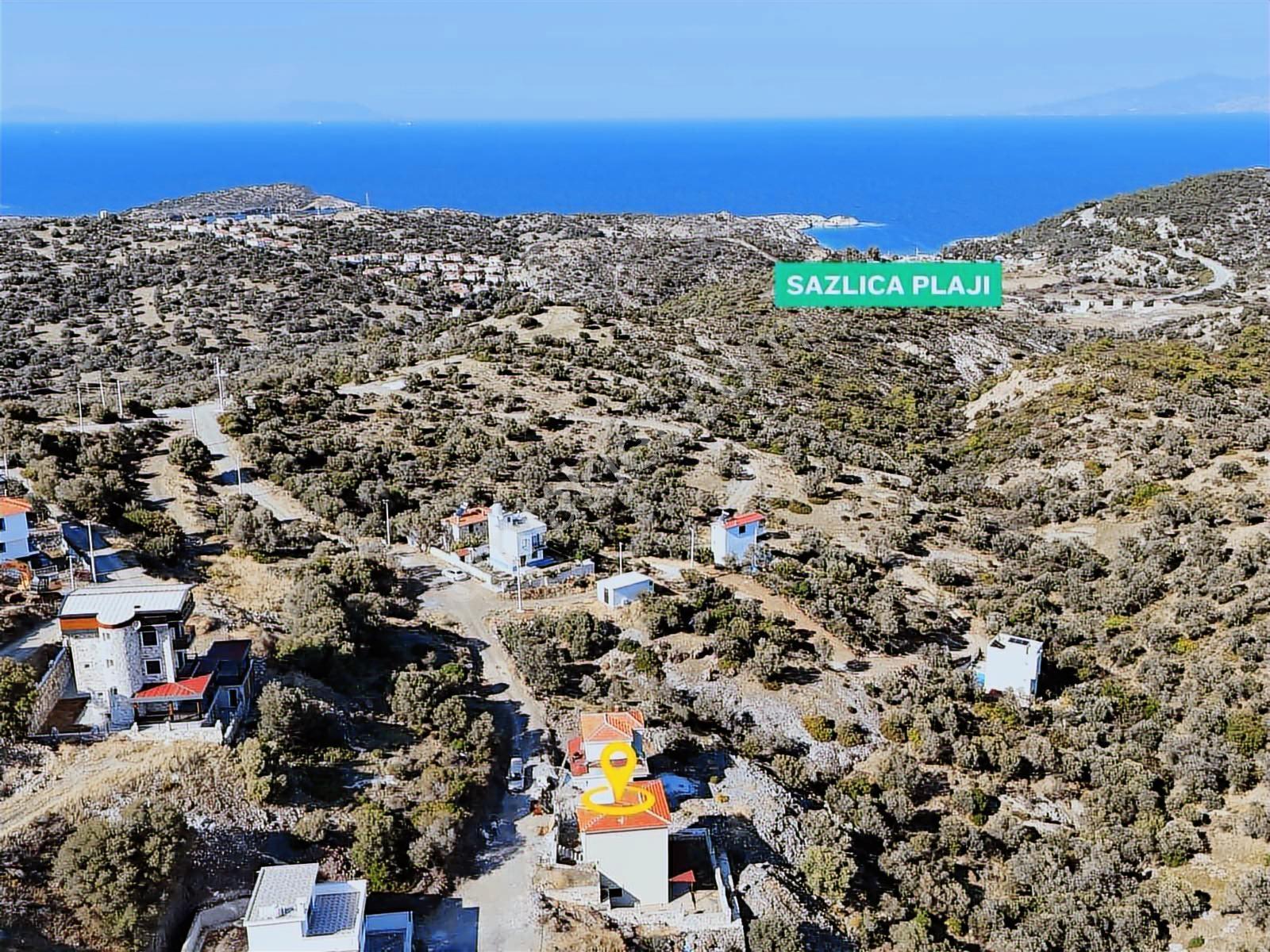 Yenifoça Sazlıcada Sıfır Tripleks Villa - Görsel 26