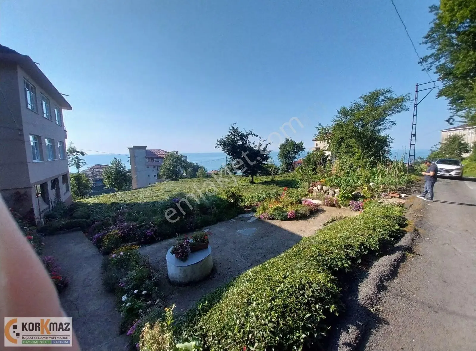 Rize'nin En Gözde Yerinde Düz Arazı Full Deniz Ve Doğa Manzaralı - Görsel 2