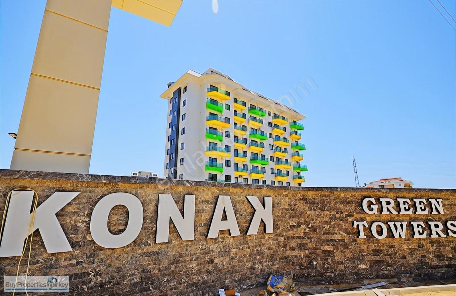 Avsallar Konak Green Towers'da Satılık 1+1 Daire - Görsel 15