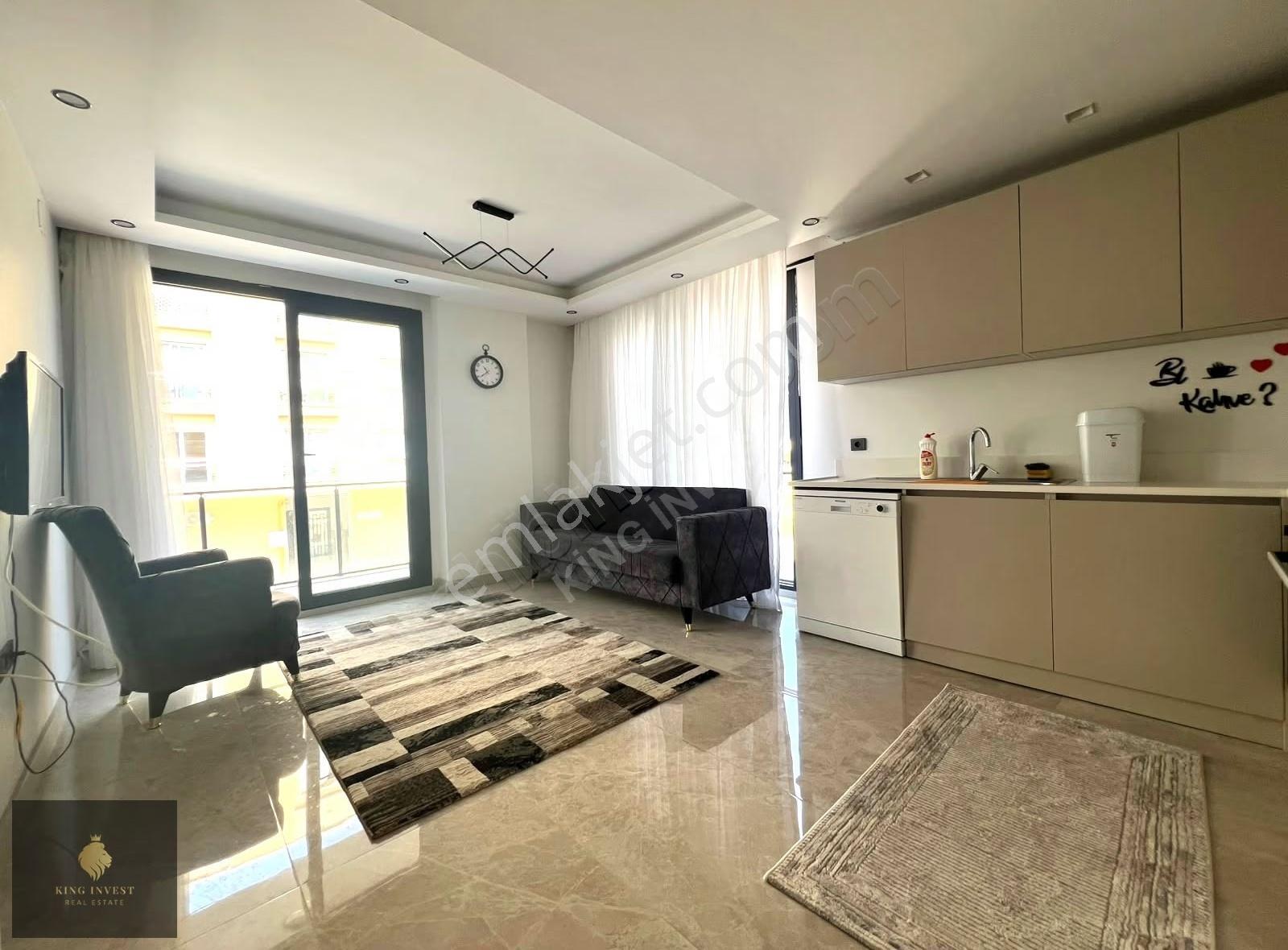 King'den Erdemli Aşağı Alata'da Kiralık Sıfır 1+1 Daire - Görsel 6