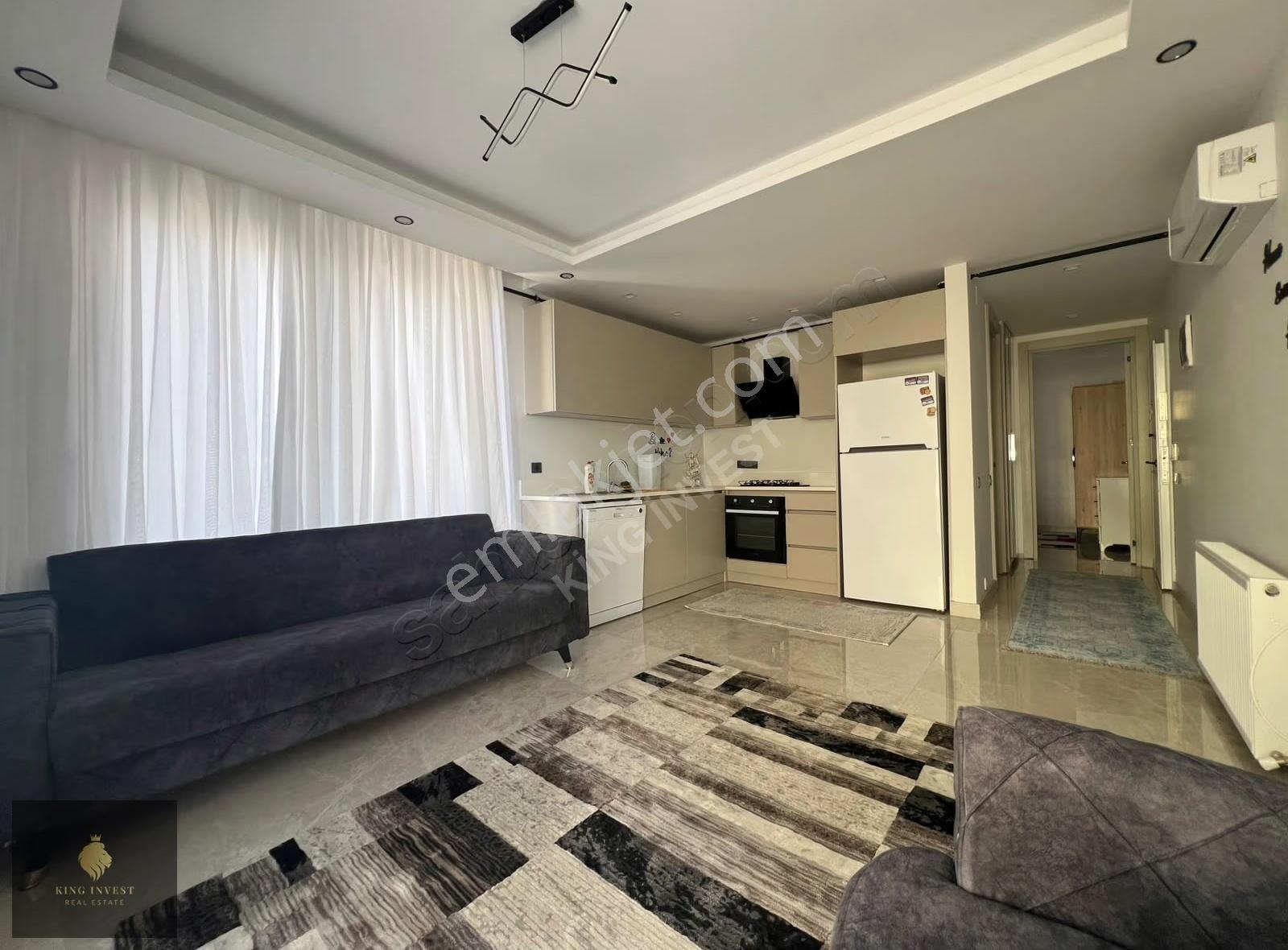 King'den Erdemli Aşağı Alata'da Kiralık Sıfır 1+1 Daire - Görsel 10