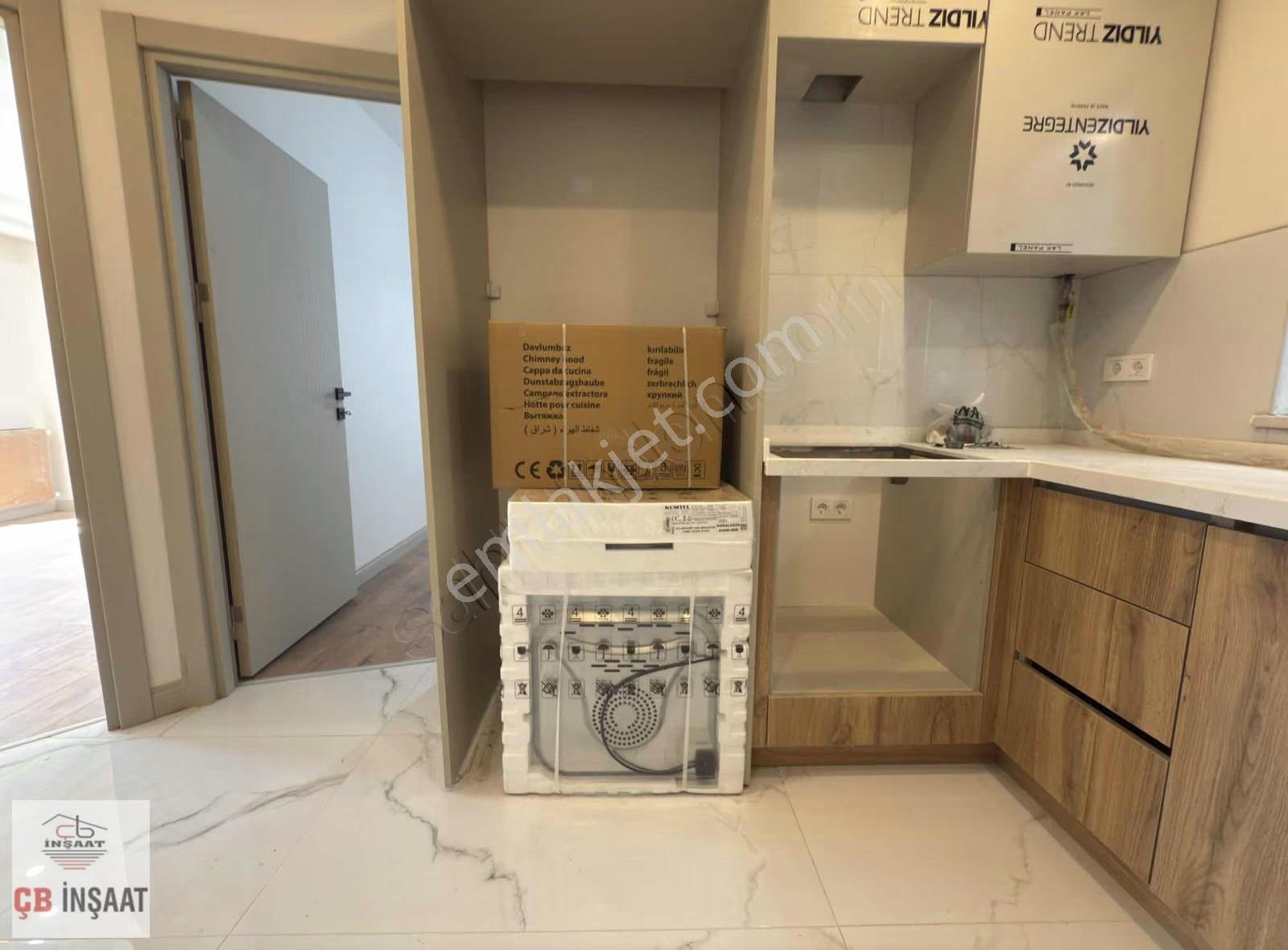 Çb'den Cumhuriyet Mah'de 1+1 Ön Cephe Sıfır Kiralık Bahçe Kat - Görsel 13