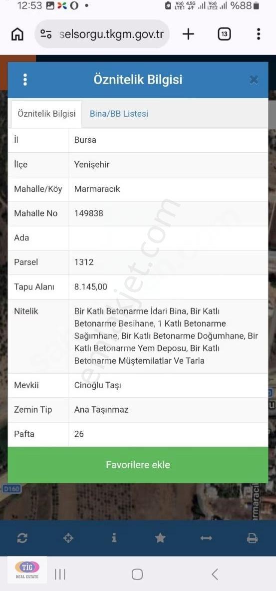 Tek İşim Gayrimenkul'den Yenişehir Marmarıcakta Satılık Çiftlik - Görsel 14