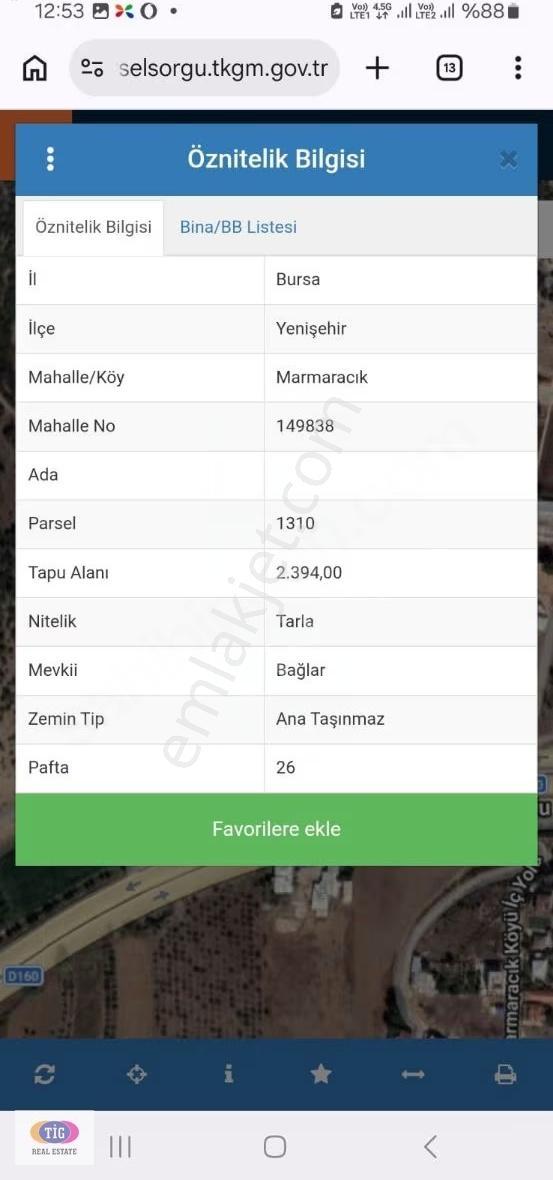 Tek İşim Gayrimenkul'den Yenişehir Marmarıcakta Satılık Çiftlik - Görsel 23