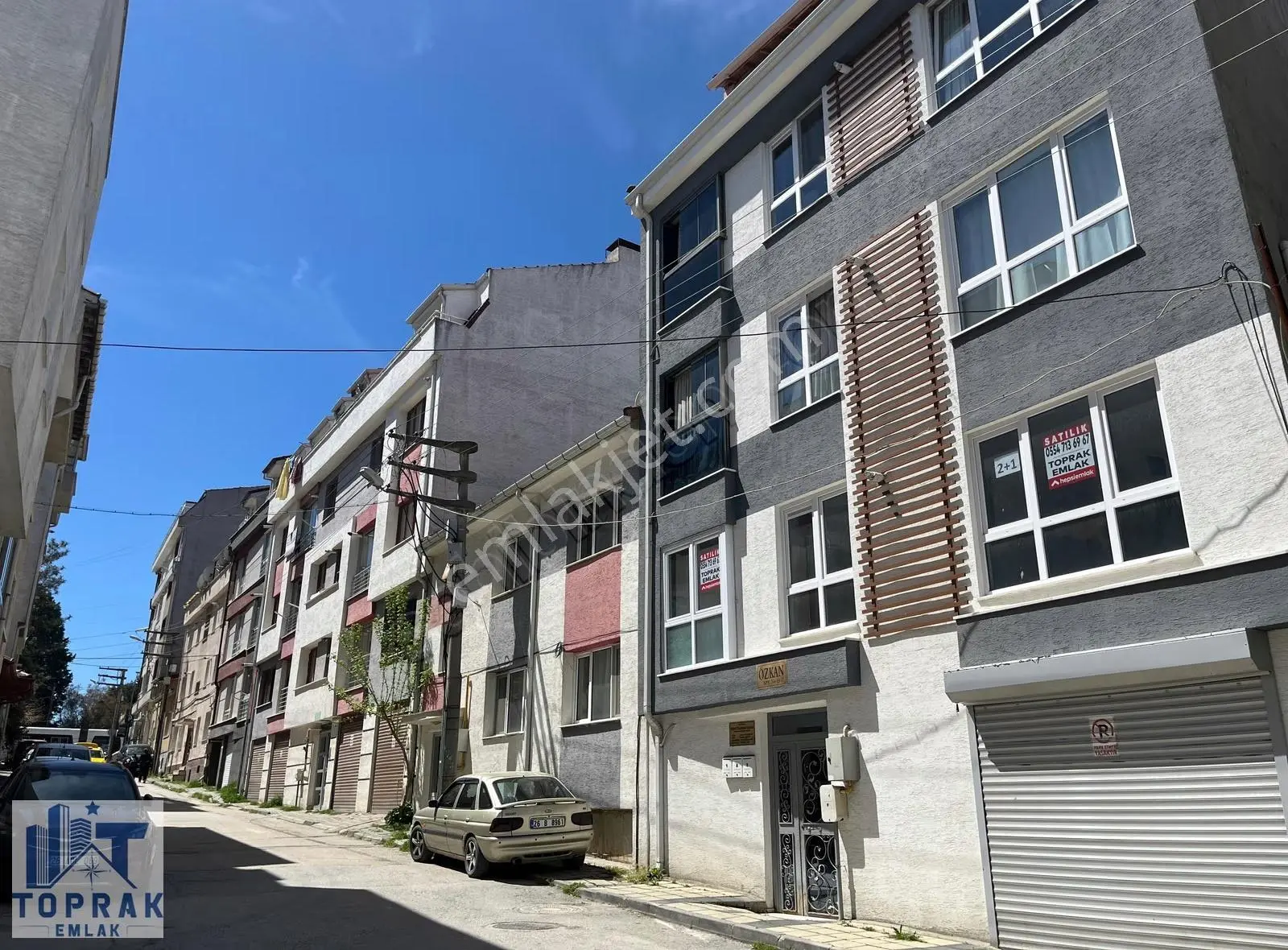 Toprak Emlaktan Şirintepe Mh Taşınmaya Hazır İskanlı Satılık 2+1