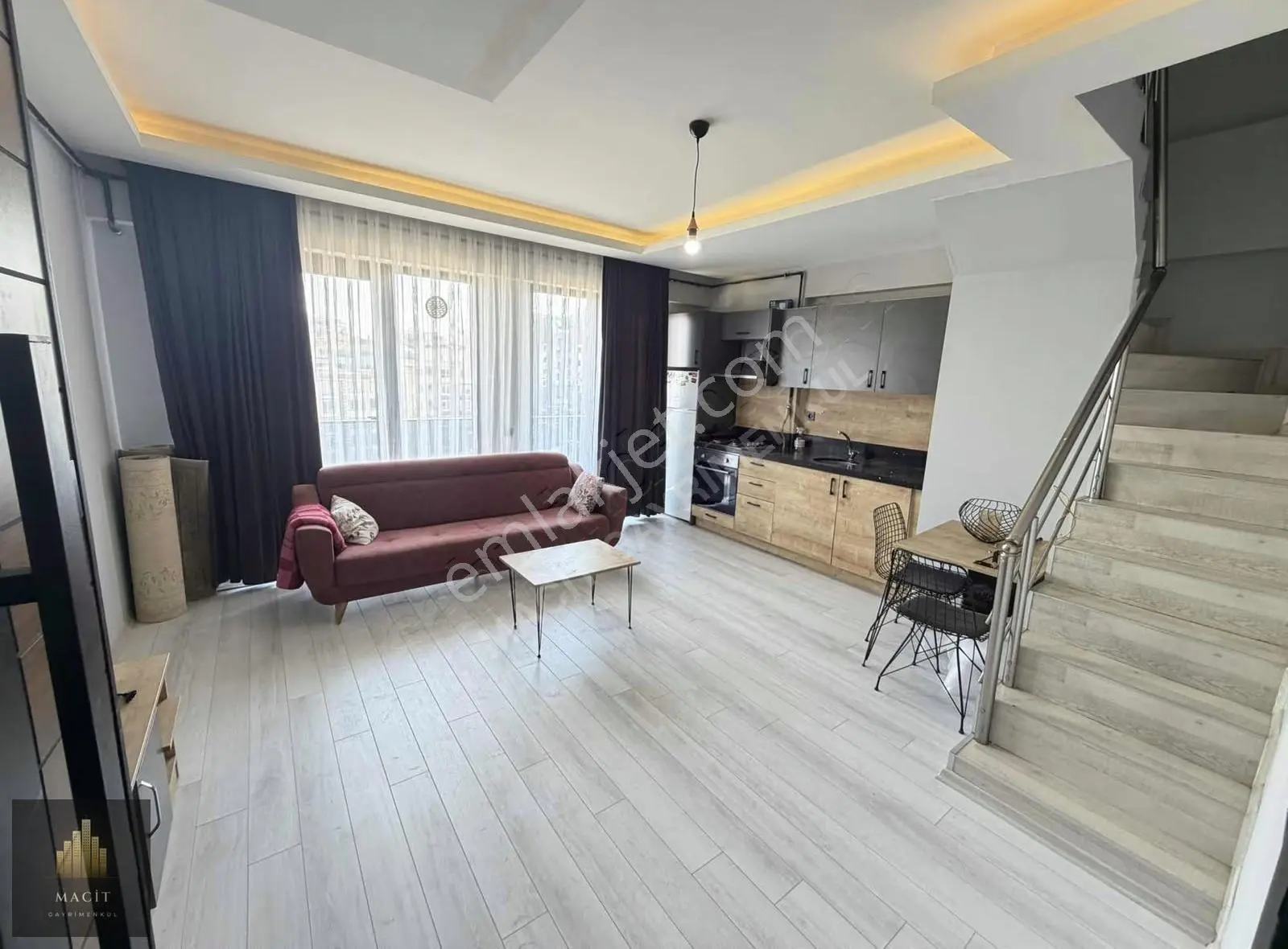 Macit'den Ceylan Nada Park'ta Eşyalı Kiralık Geniş Dublex Daire - Görsel 6