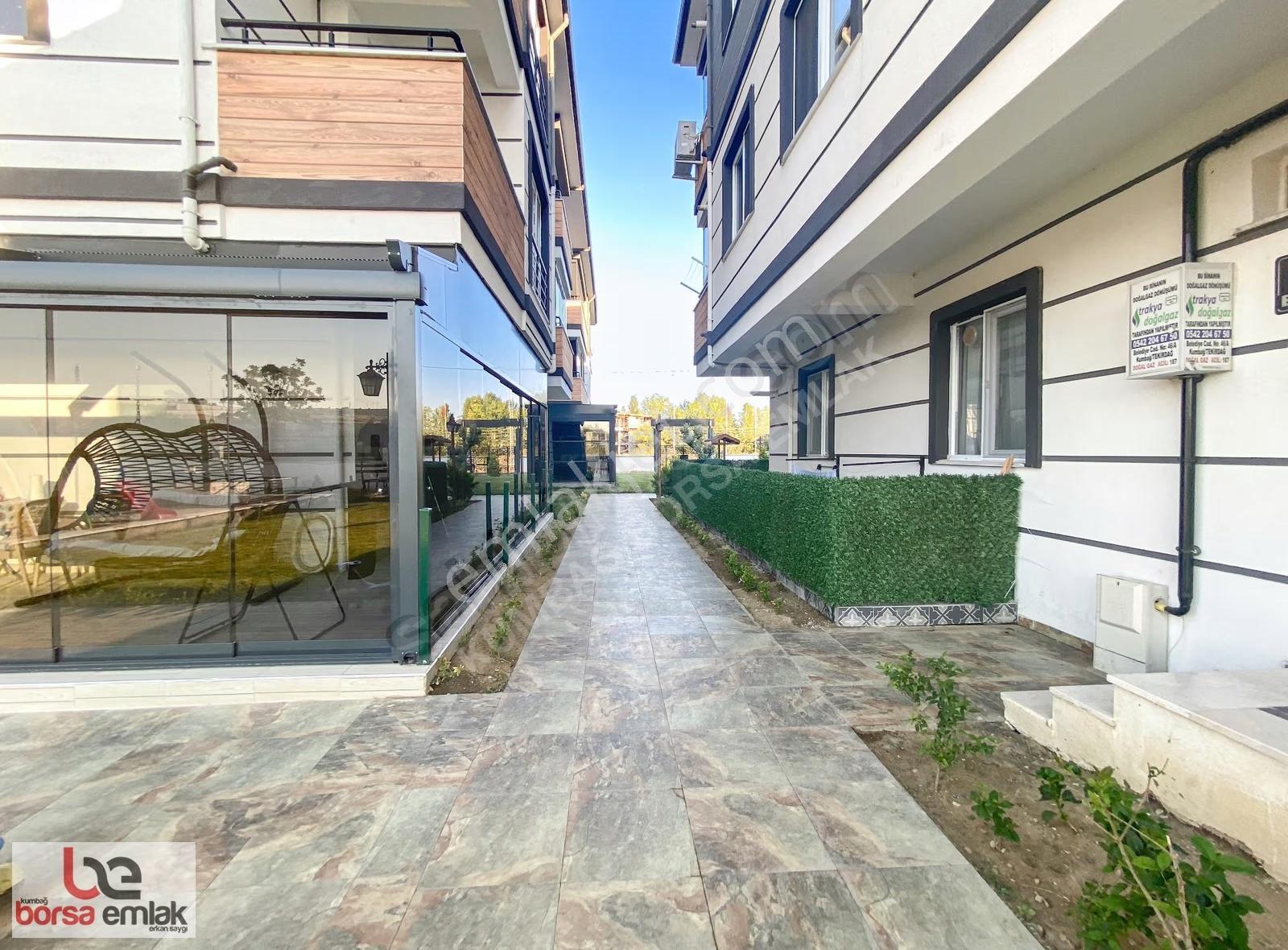 Kumbağ Havuzlu Sitede Eşyalı Kiralık Lüks 1+1 Bahçe Katı Daire - Görsel 27