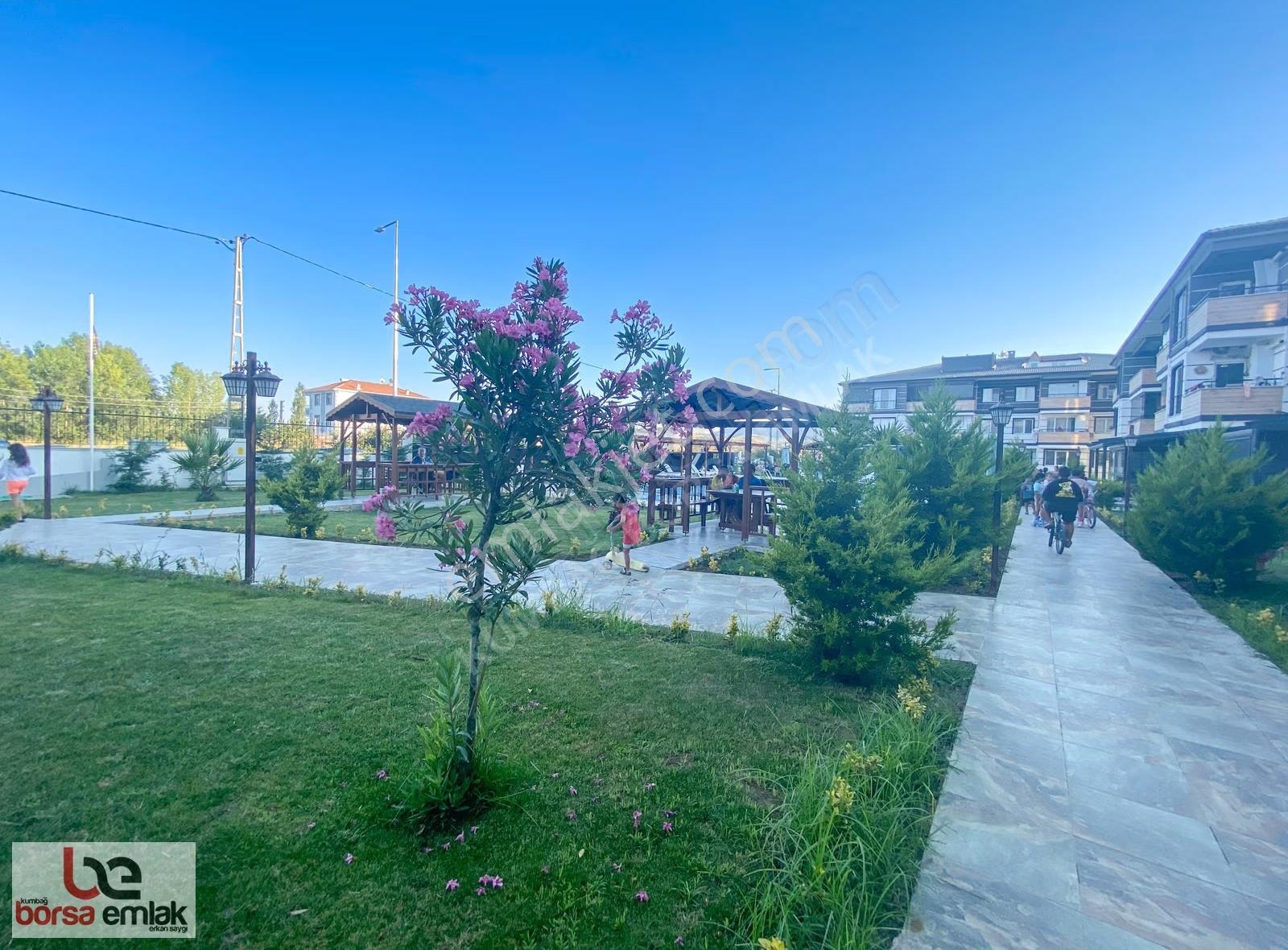 Kumbağ Havuzlu Sitede Eşyalı Kiralık Lüks 1+1 Bahçe Katı Daire - Görsel 6