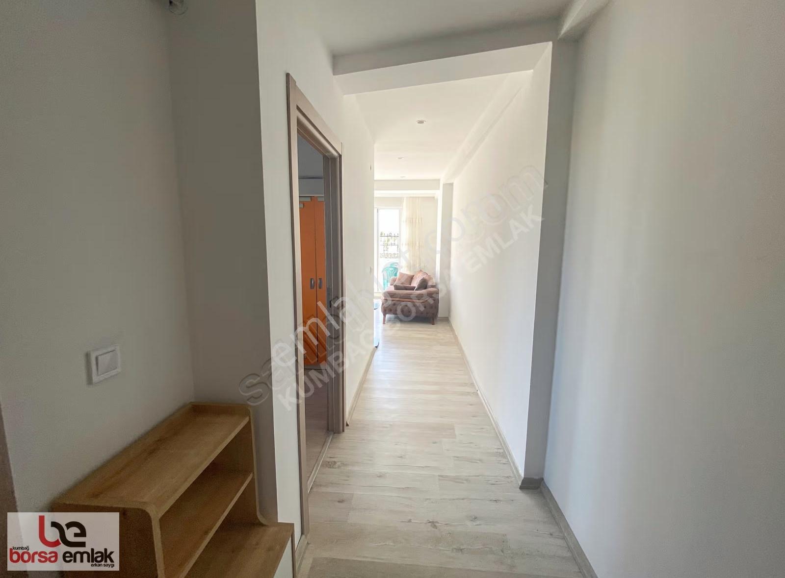 Kumbağ Havuzlu Sitede Eşyalı Kiralık Lüks 1+1 Bahçe Katı Daire - Görsel 31