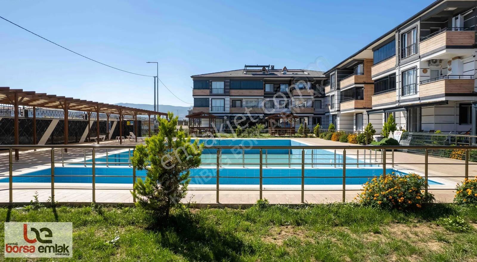 Kumbağ Havuzlu Sitede Eşyalı Kiralık Lüks 1+1 Bahçe Katı Daire - Görsel 28