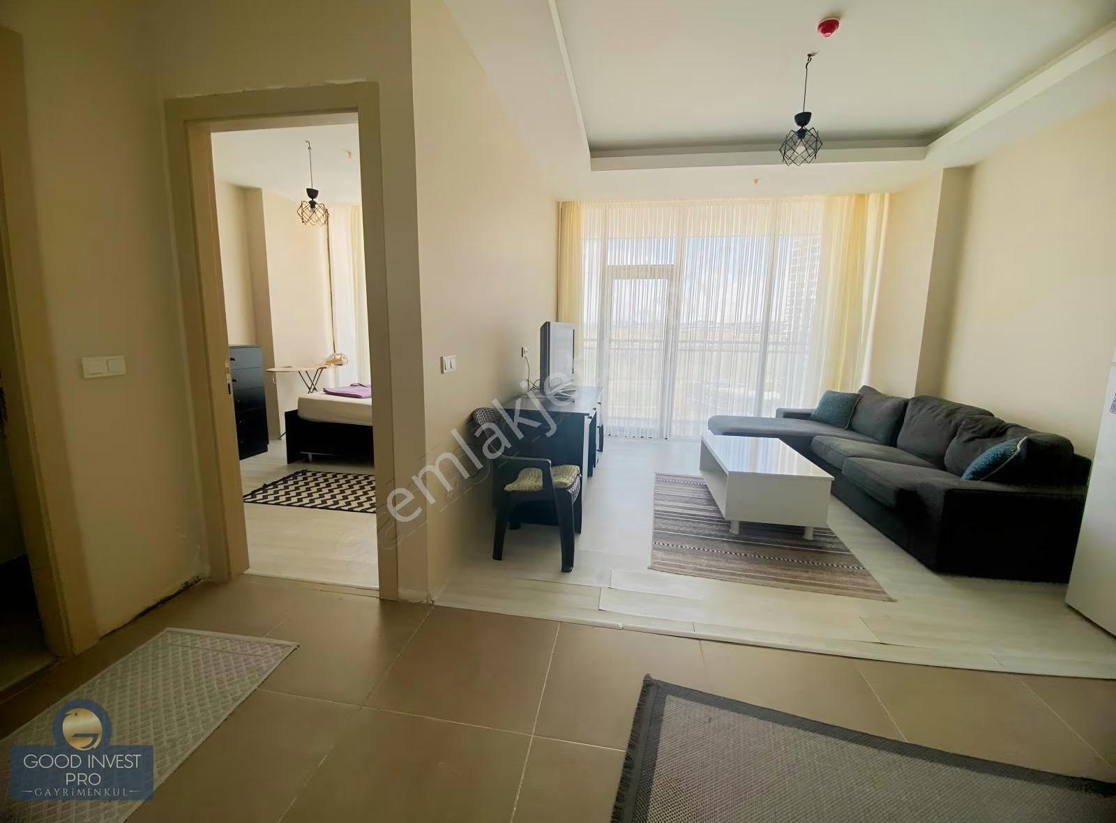 İncek Taşpınar Site İçinde Eşyalı Ferah Kiralık 1+1 Daire - Görsel 22