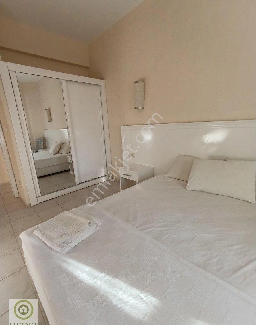 Bodrum Gümbet Tatil Tadında Yaşam Denize Sıfır Havuzlu Kiralk Eşyalı Geniş 1+1 - Görsel 19