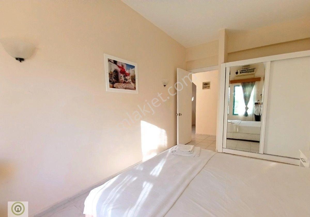 Bodrum Gümbet Tatil Tadında Yaşam Denize Sıfır Havuzlu Kiralk Eşyalı Geniş 1+1 - Görsel 14