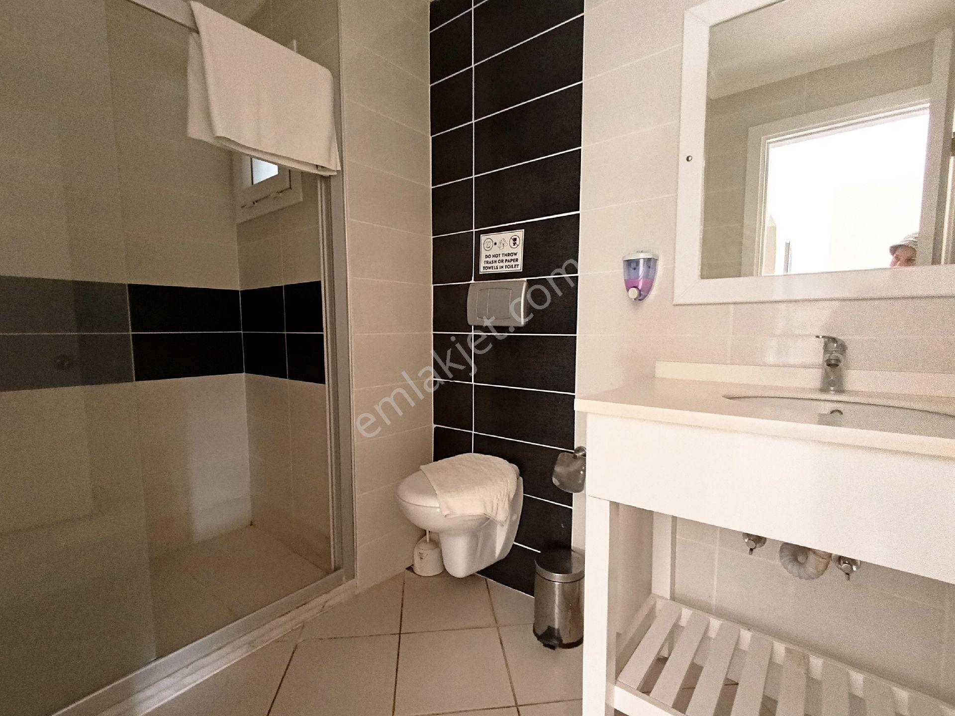 Bodrum Gümbet Tatil Tadında Yaşam Denize Sıfır Havuzlu Kiralk Eşyalı Geniş 1+1 - Görsel 32