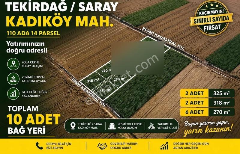 Saray Kadıköy'de 270 M2 Bağ Yeri