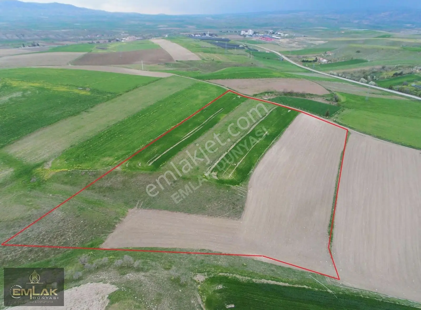 Ayaş Yolu Kenarında Tek Tapu 21.787 M2 Tarla