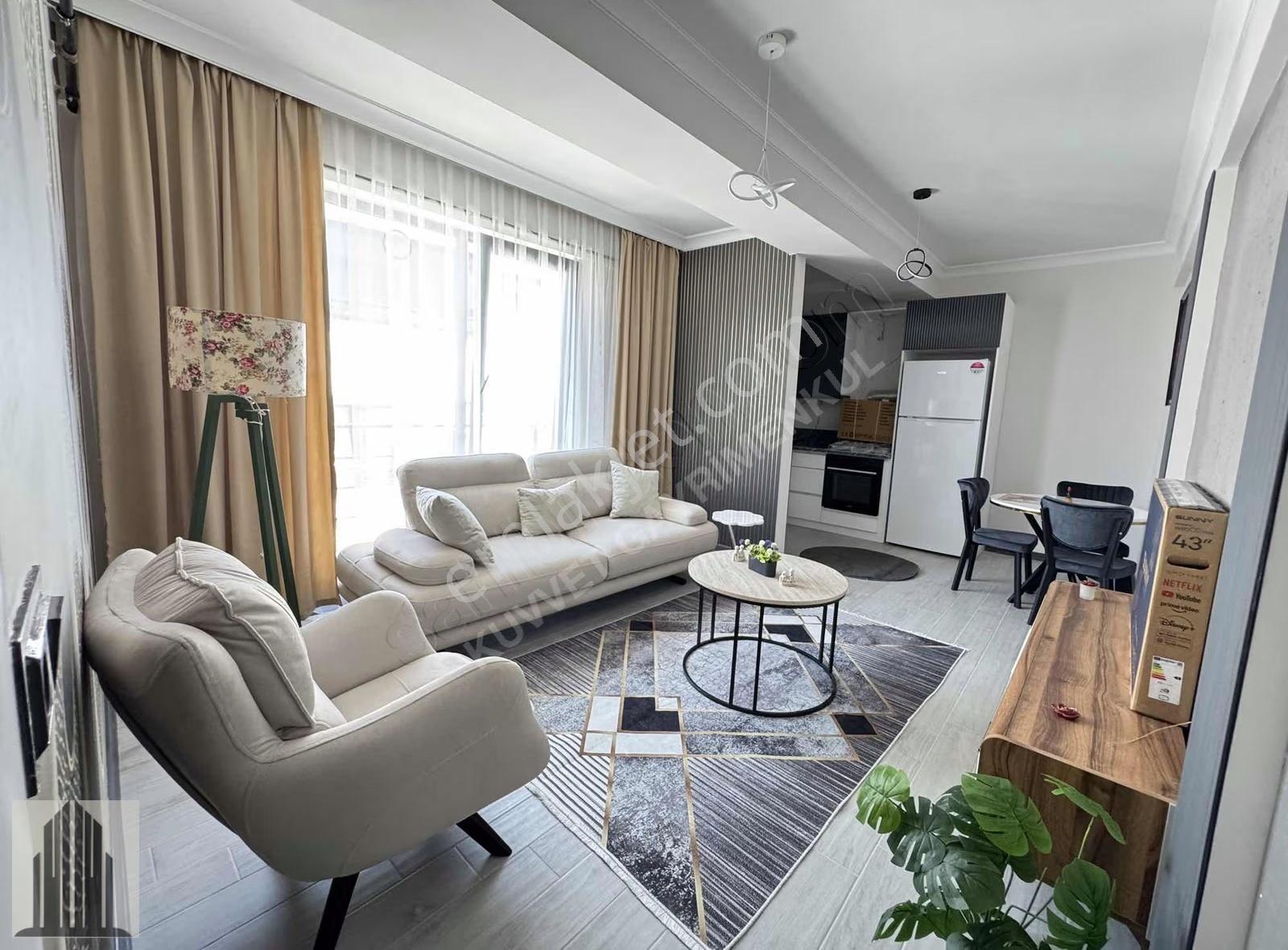 Kuvvet'ten Elit Ve Kaliteli Sitede Lüks Konsept Eşyalı Kiralık ! - Görsel 6