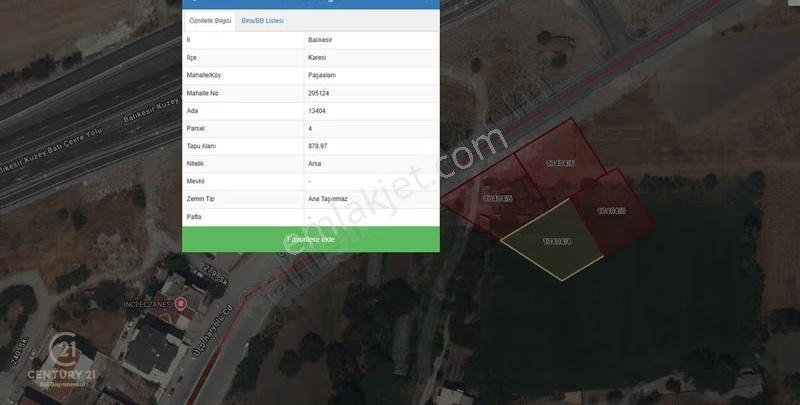Paşaalanı Mah. Toplam 3553 M2 Ticari+konut İmar Satılık Arsalar - Görsel 23