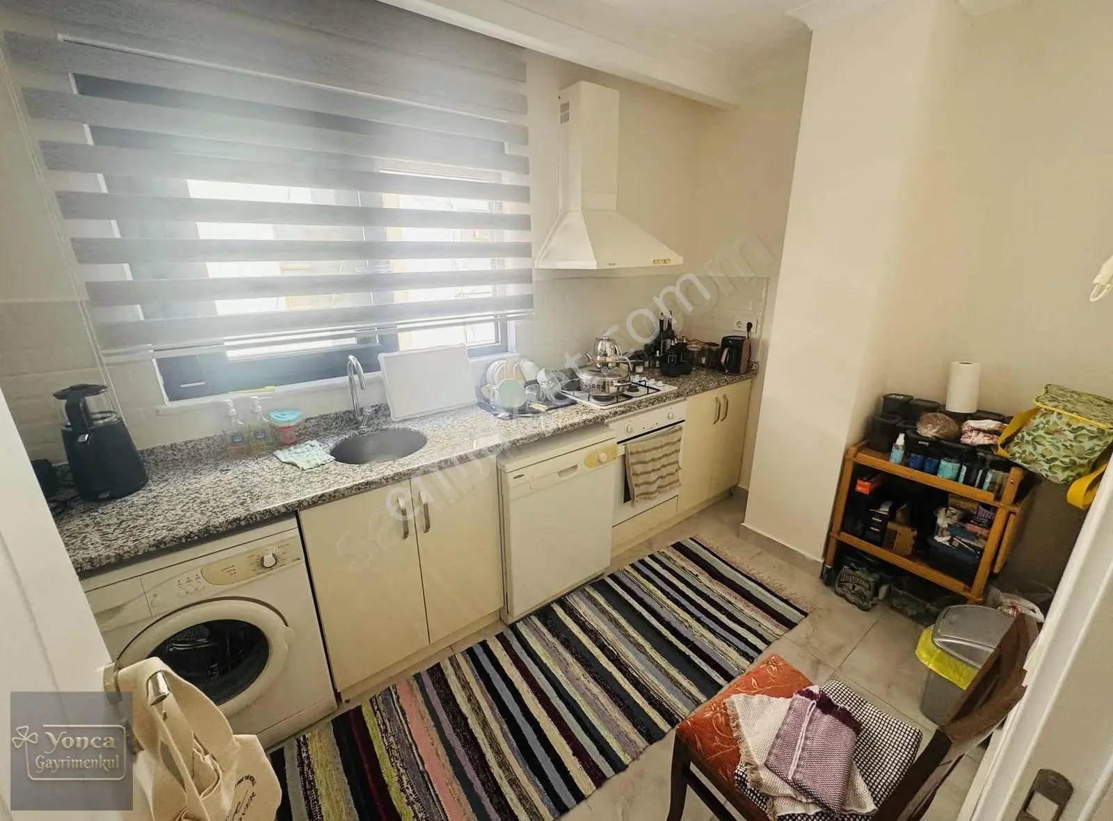 Alanya Merkez Kale Manzaralı 2+1 Eşyalı Ayrı Mutvak 85m2 - Görsel 2