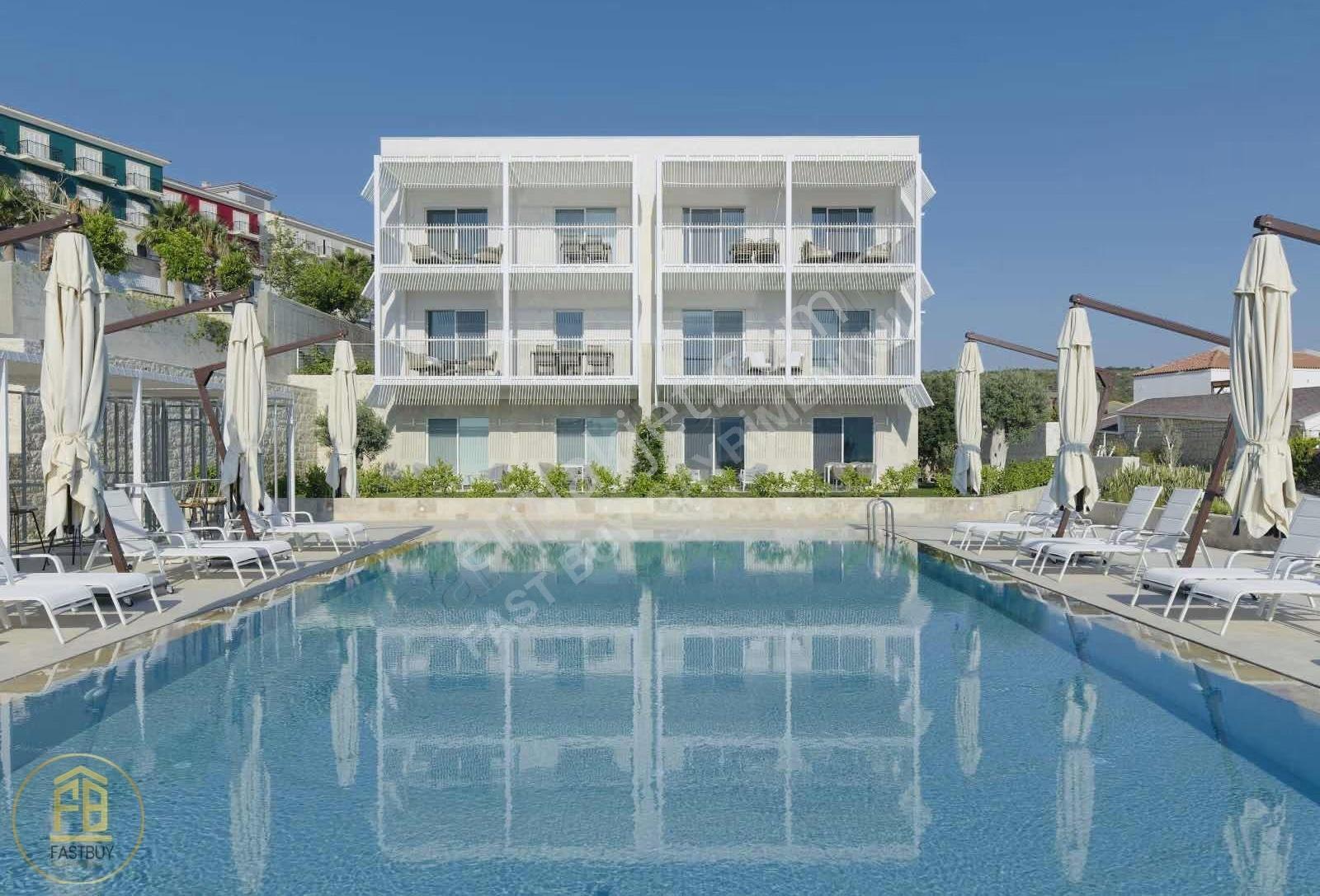 Alaçatı Port Deniz Manzaralı 2+1 Dubleks Daire
