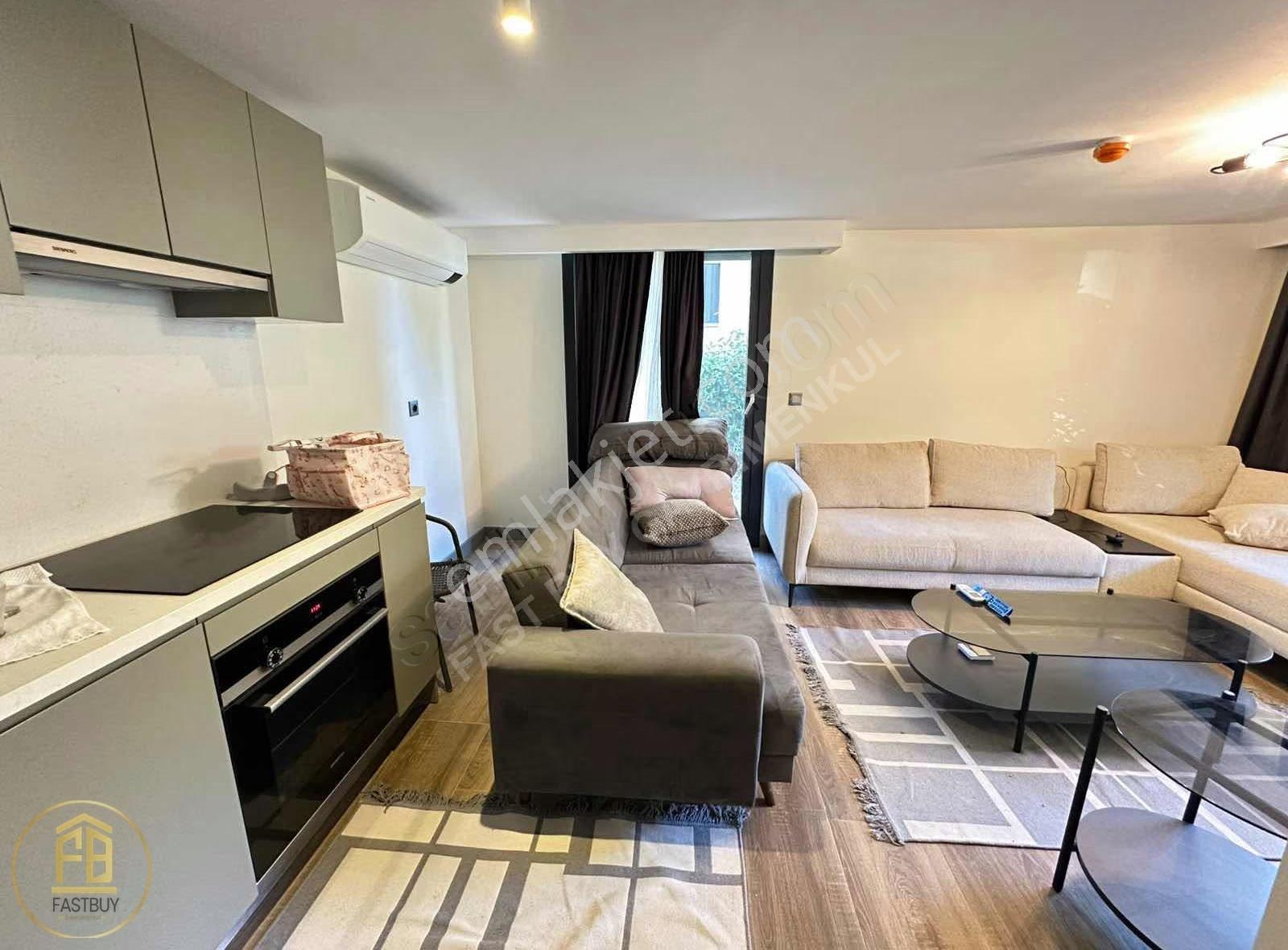 Urla Casamarin Blue Bahçeli Eşyalı Kiralık 1+1 Denize Sıfır - Görsel 18