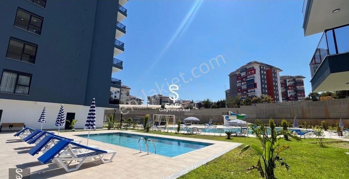 Alanya Avsallar'da Lüx Site İçerisinde Kiralık 1+1 Boş Daire - Görsel 25