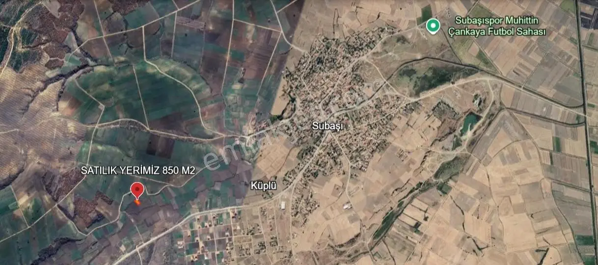 F.akboga Meriç Subaşı Mh Satılık Tek Tapu 850 M2 Tarla - Görsel 5