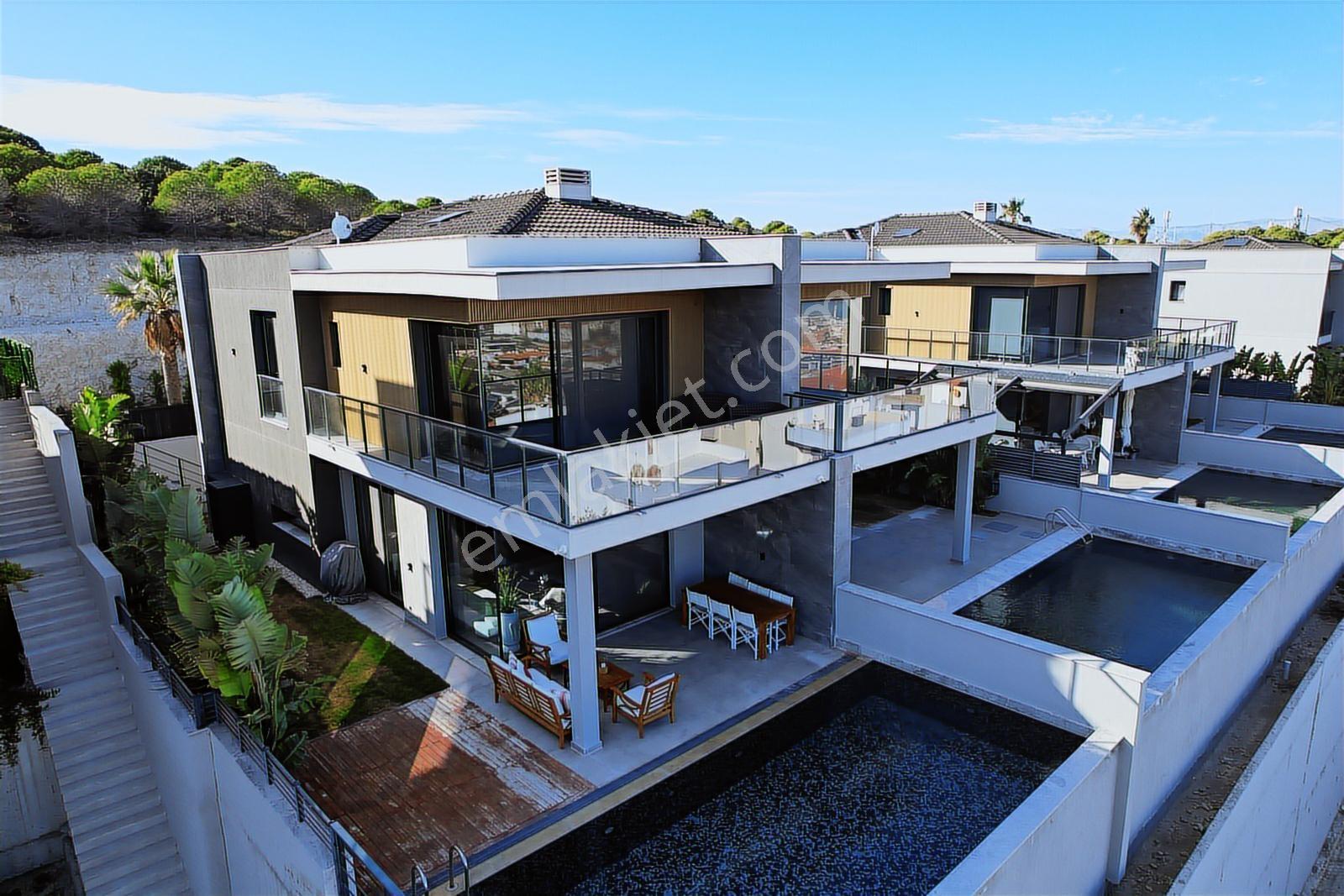 Çeşme Çiftlikköy De Full Deniz Ve Orman Manzaralı Lüks Villa - Görsel 29