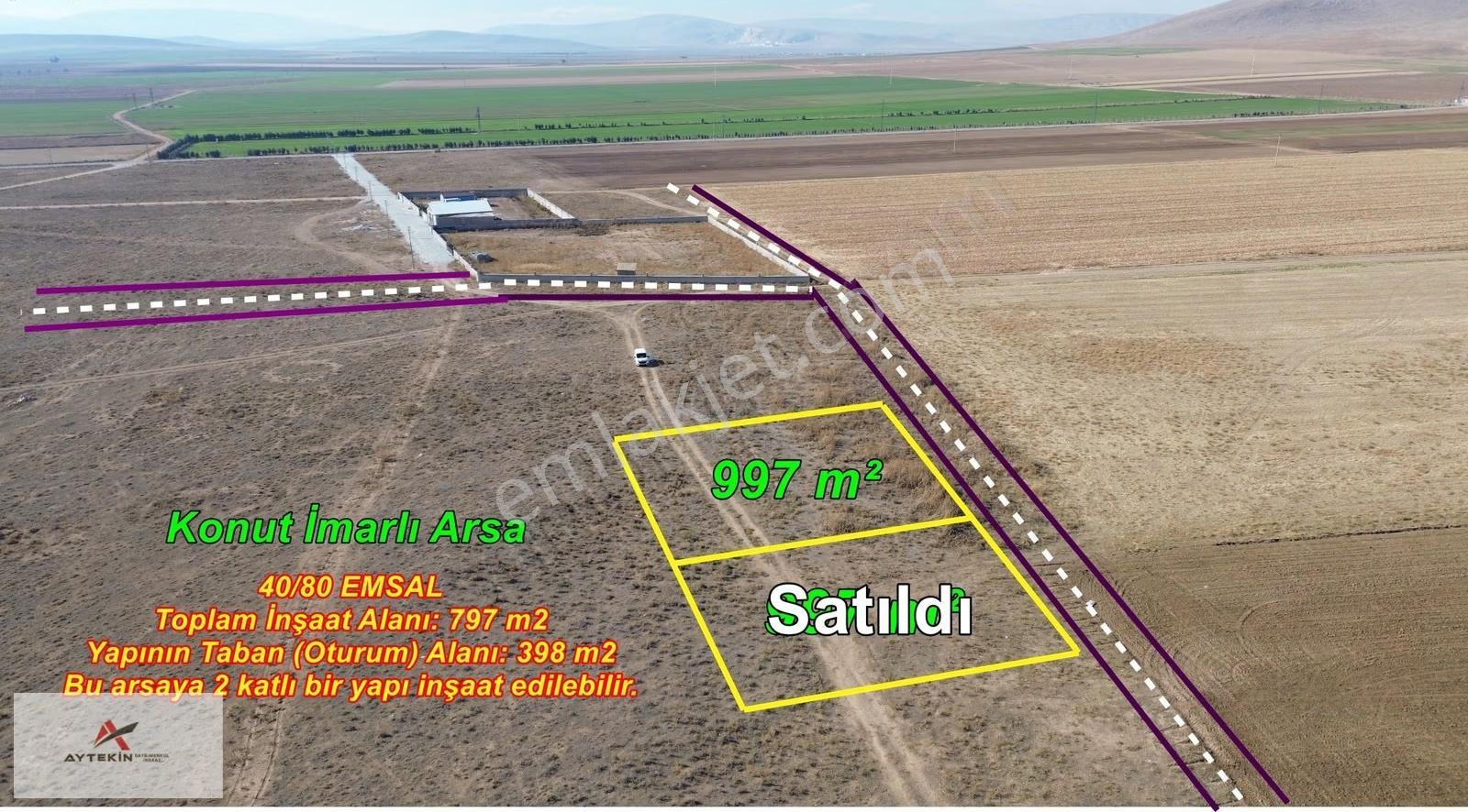 997 M2 Konut İmarlı Müstakil Tapulu Arsa - Görsel 9