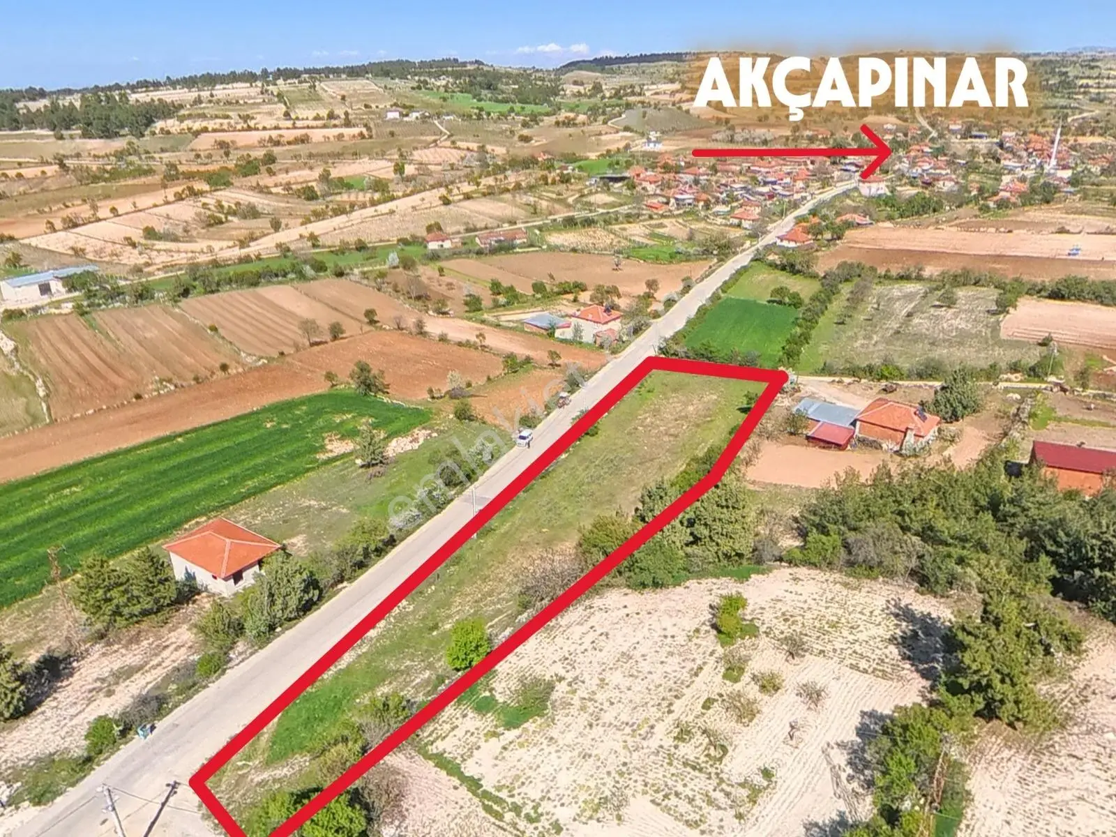 C21 Loft'tan Pamukkale Akçapınar Köyiçi 3.080 M² Satılık Tarla
