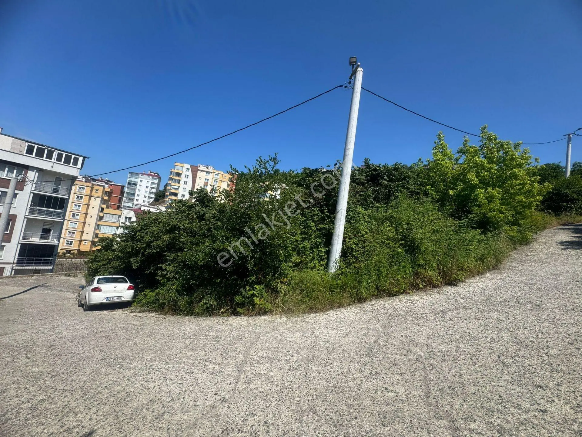İnanç Emlaktan Giresun Kavaklarda Satılık 562 M2 İmarlı Köşe Arsa