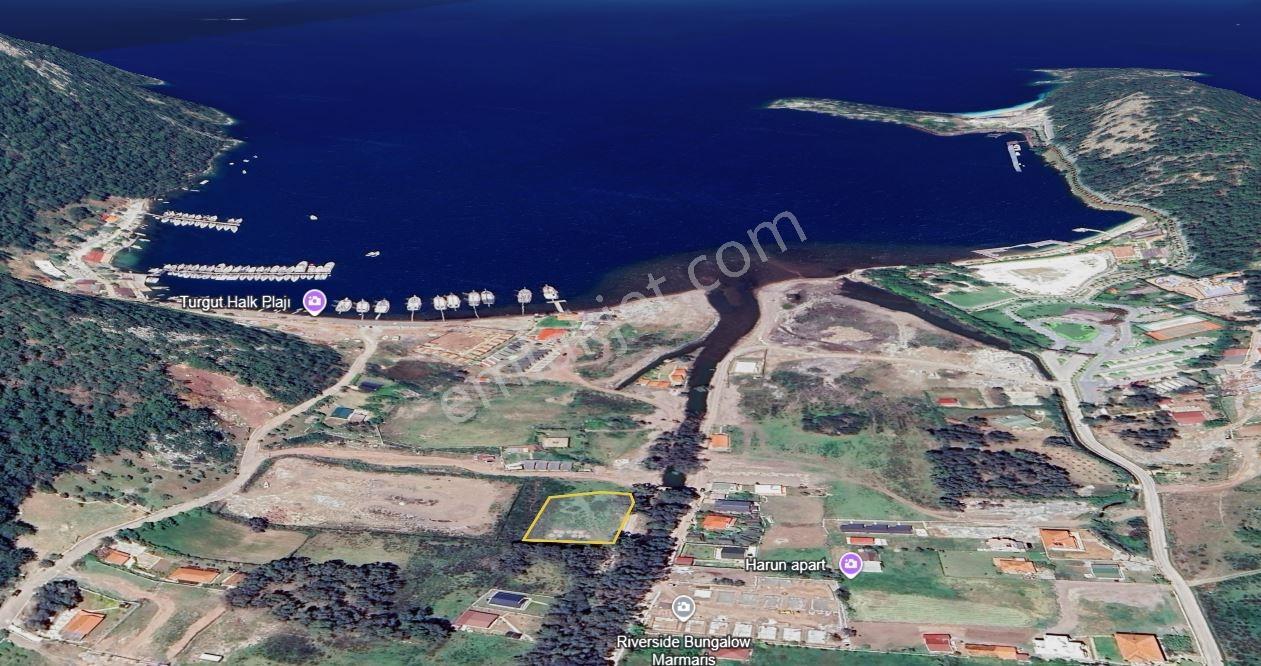 Emlaksepeti48'den Turgut Mah. Denize 170m Mesafede Satılık Arsa