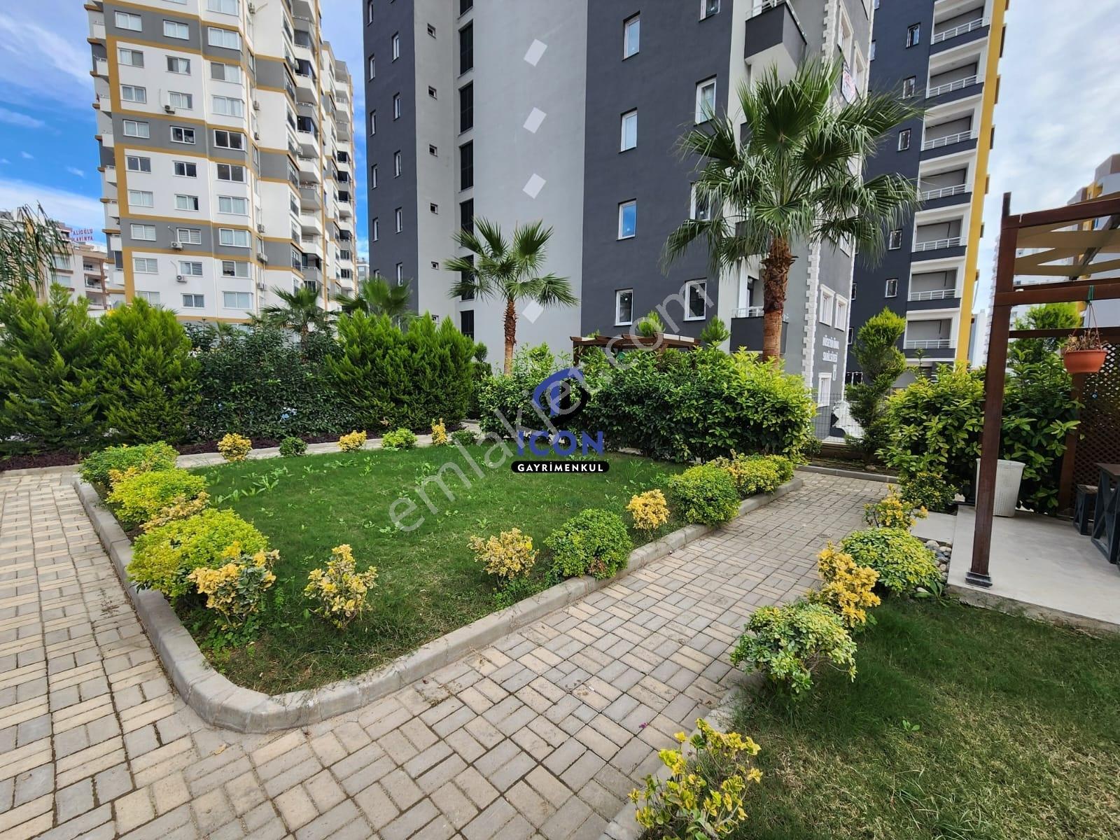 Icon'dan Deniz Mah'de Full Eşyalı Havuzlu Sitede 1+1 Daire - Görsel 9