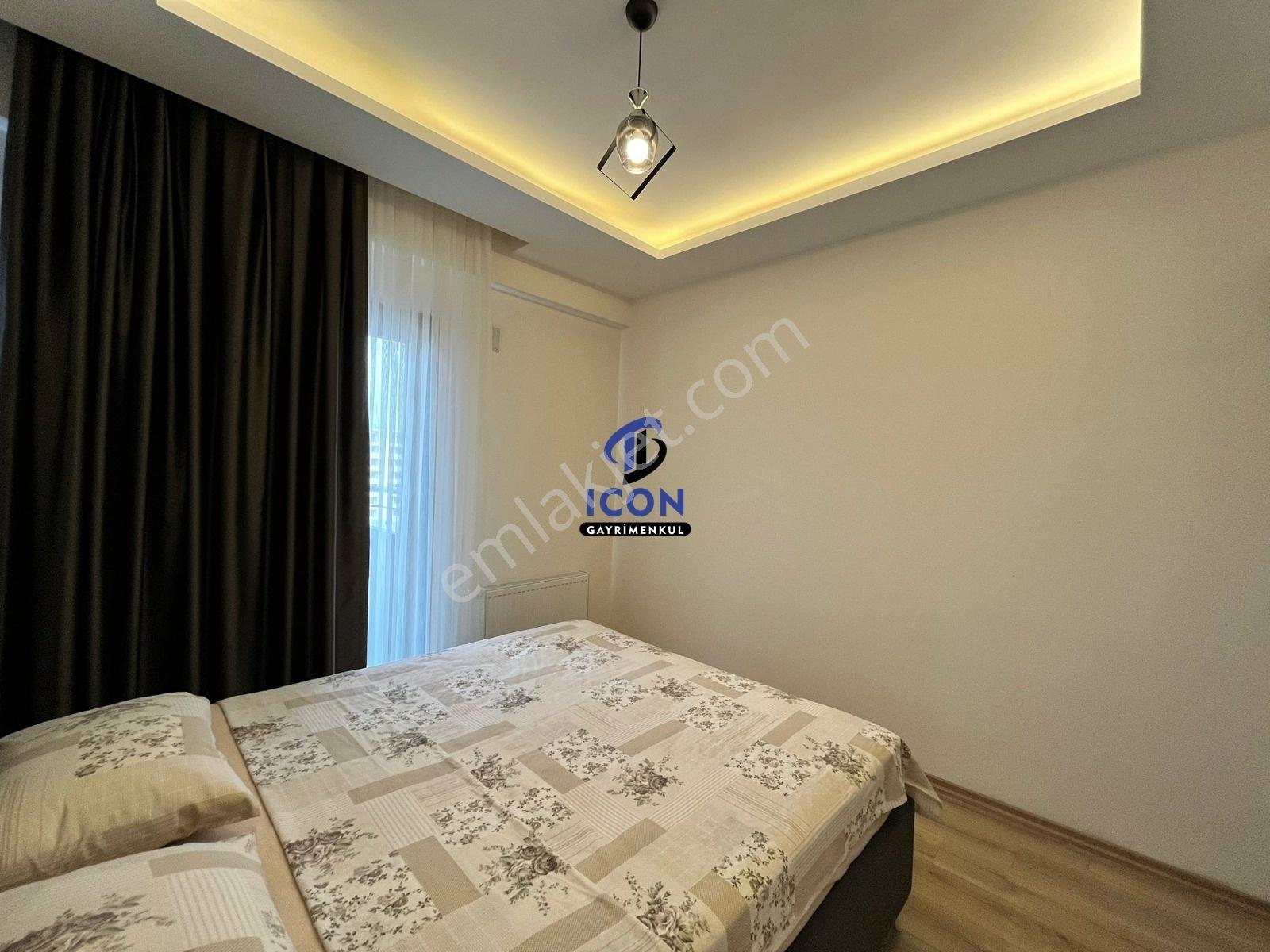Icon'dan Deniz Mah'de Full Eşyalı Havuzlu Sitede 1+1 Daire - Görsel 12