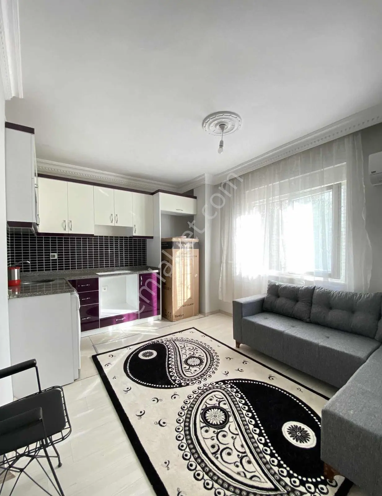 Ahatlı'da Ulusoy Caddesine 2dk Full Eşyalı 1+1 Kiralık Daire - Görsel 2