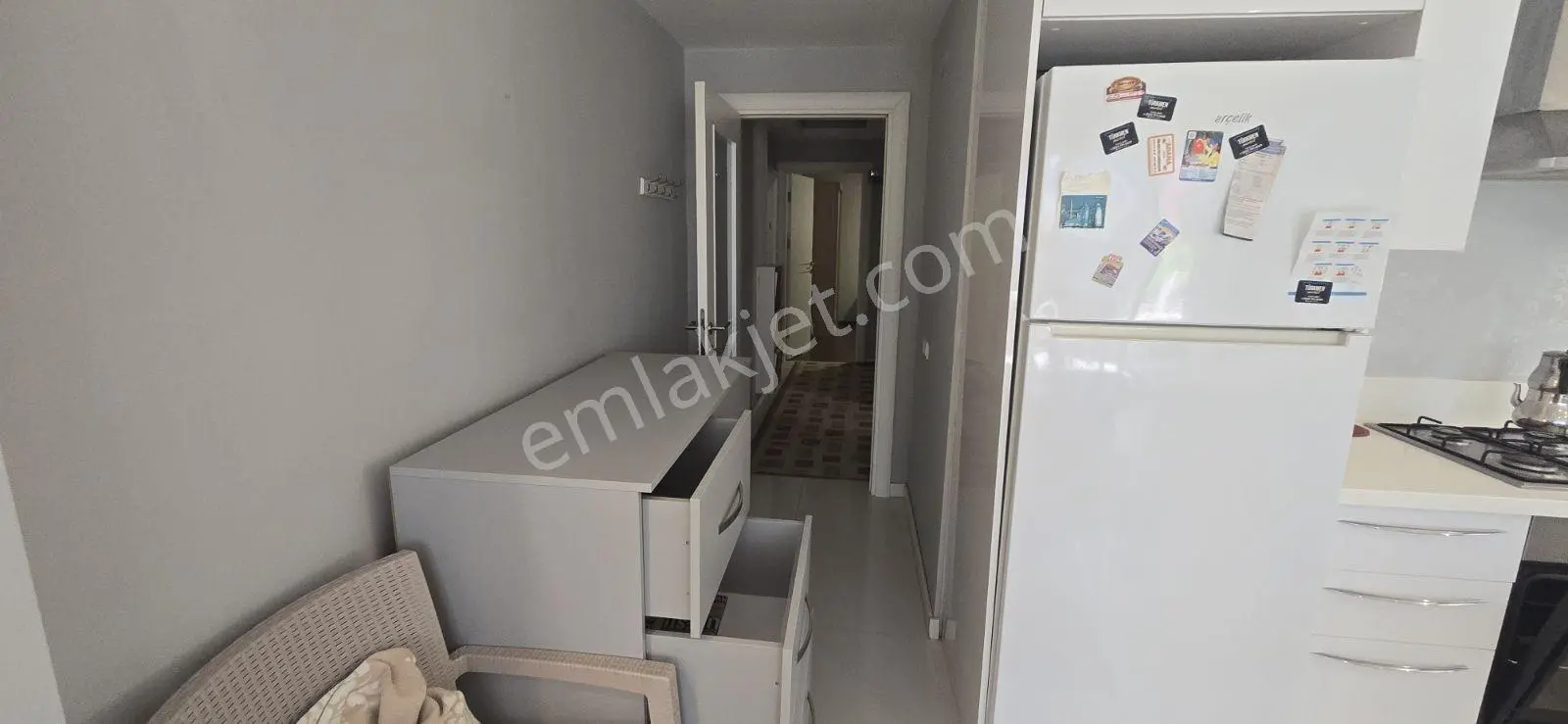 Acil Sahile Yeni Belediyeye 80 Metre Mesafede 2+1 Satılık Eşyalı - Görsel 28