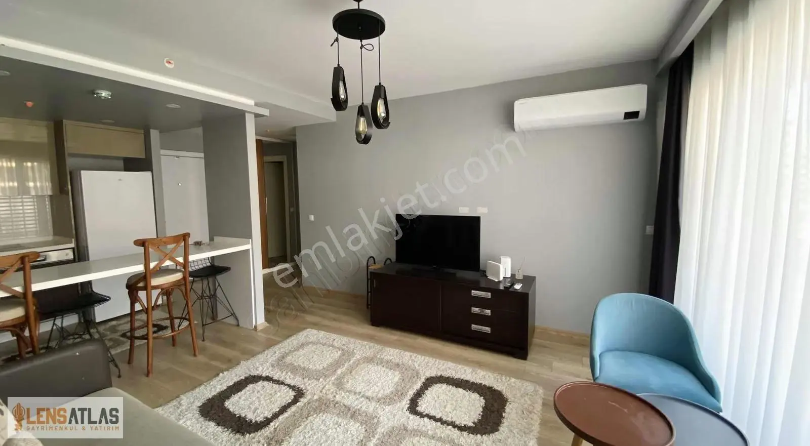 Lens İstanbul'da Bakımlı Ve Ferah 1+1 Full Eşyalı Kiralık - Görsel 6