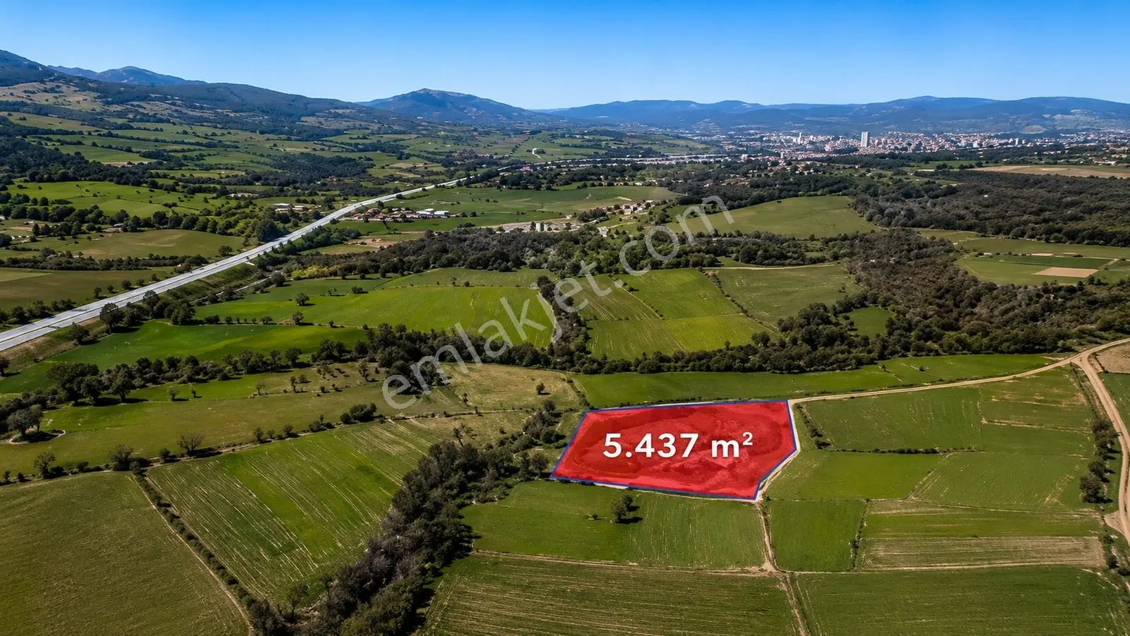 Damla Emlak | Kavak Tabaklı'da 5.438 M² Satılık Tarla! - Görsel 2