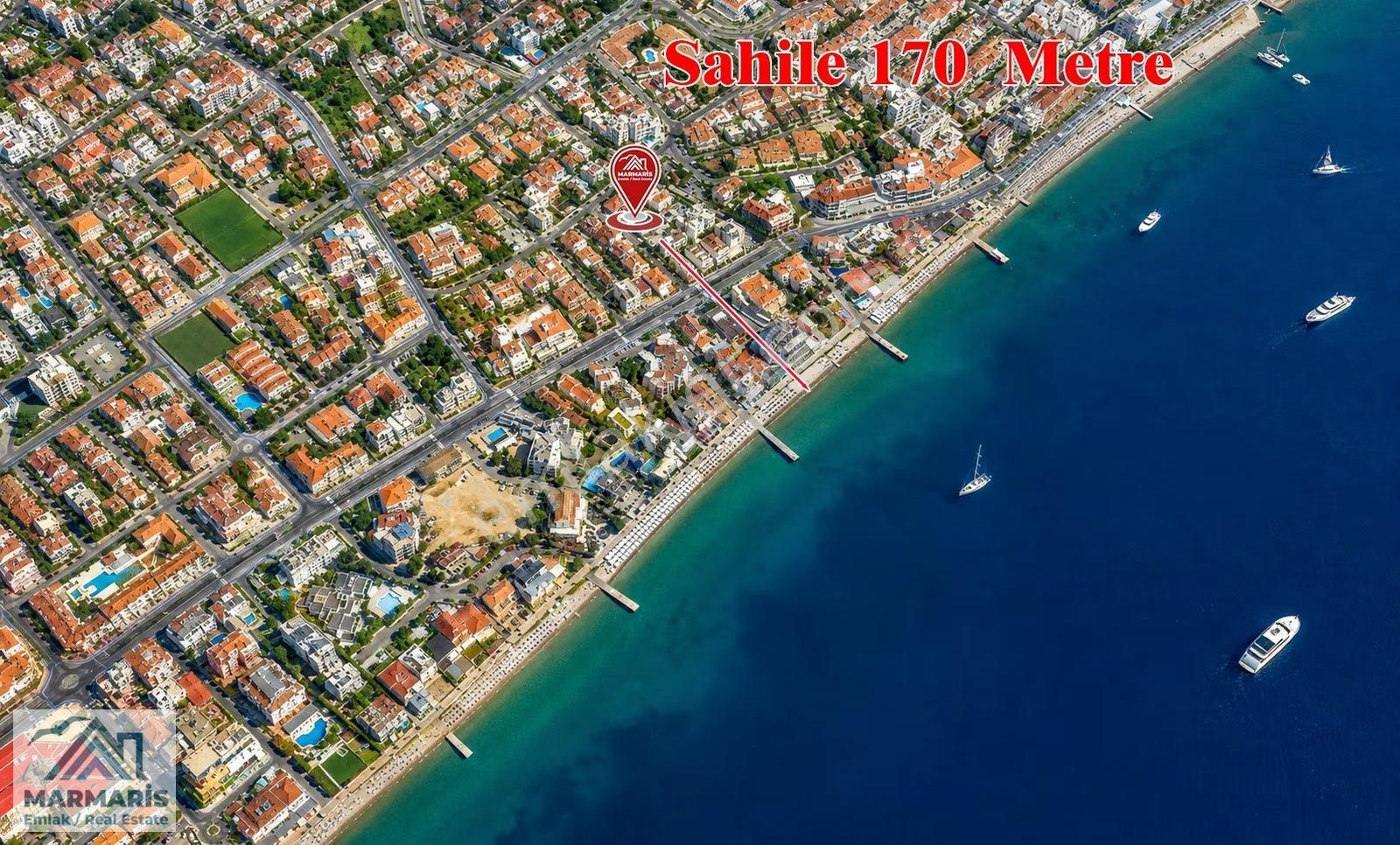 Satılık 5 Yaşında Marmaris'te Sahile 170 M, Lüks Dubleks 145m2