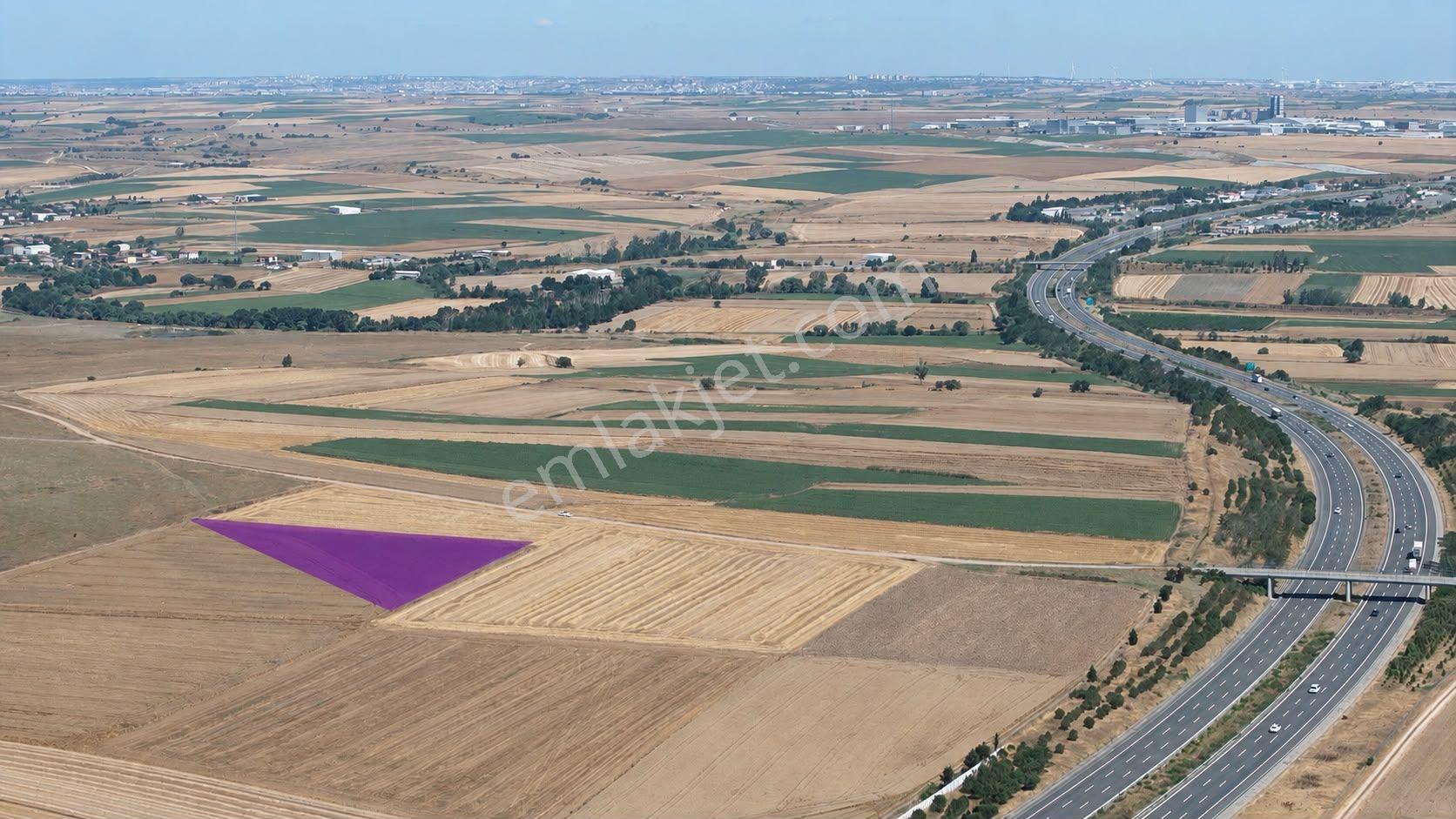 Tekirdağ Ergene Bakırca Mahallesi’nde Satılık 4.100 M² Müstakil Tarla - Görsel 5