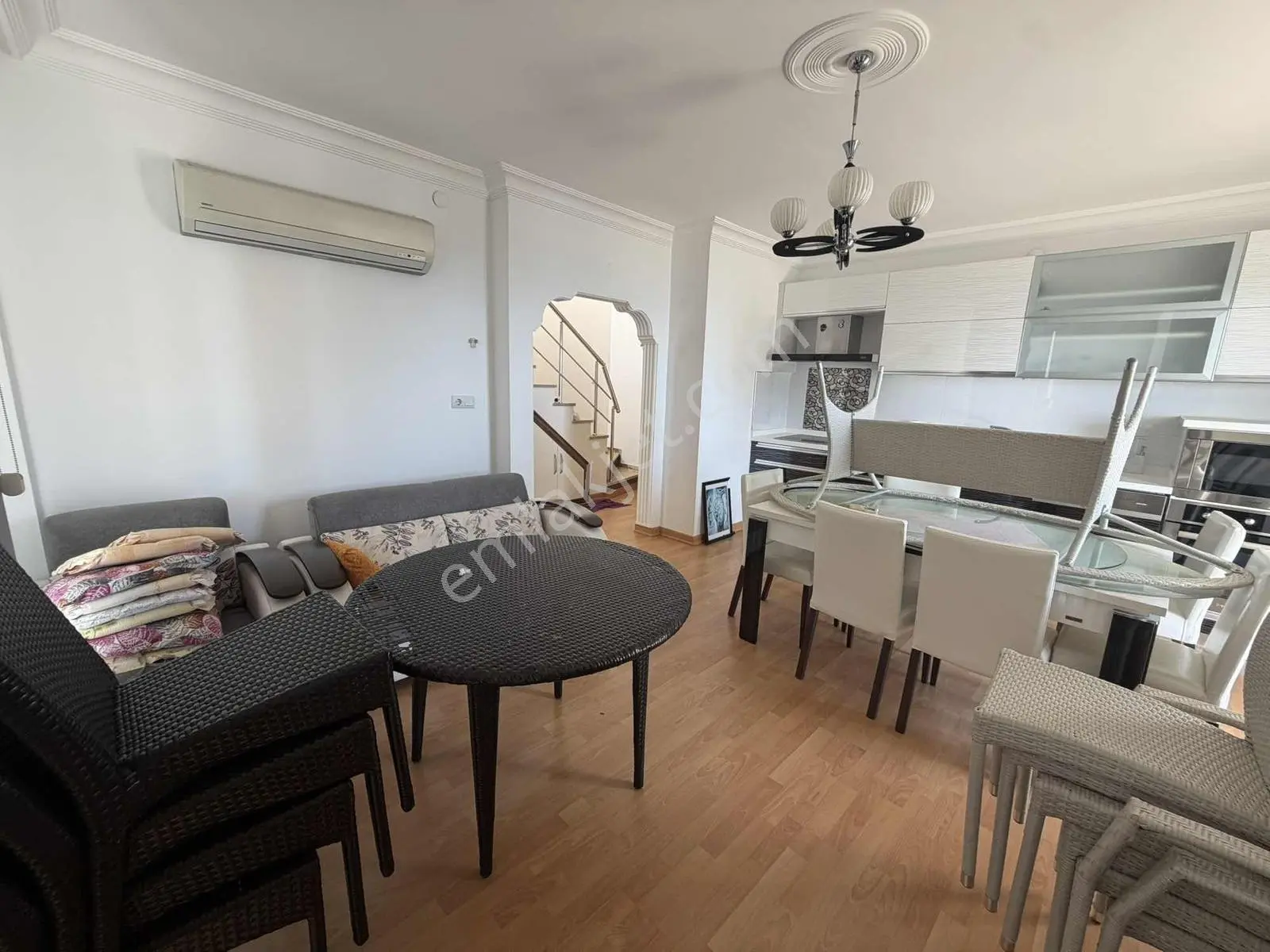 Mahmutlar Deniz Manzaralı 4+1 Dubleks Kısmi Eşyalı Kiralık Daire - Görsel 6