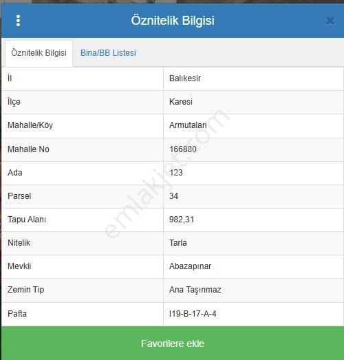 Armutalan Yatırımlık 2 Parsel Satılık Doğa Manzaralı Not:arayınz - Görsel 5