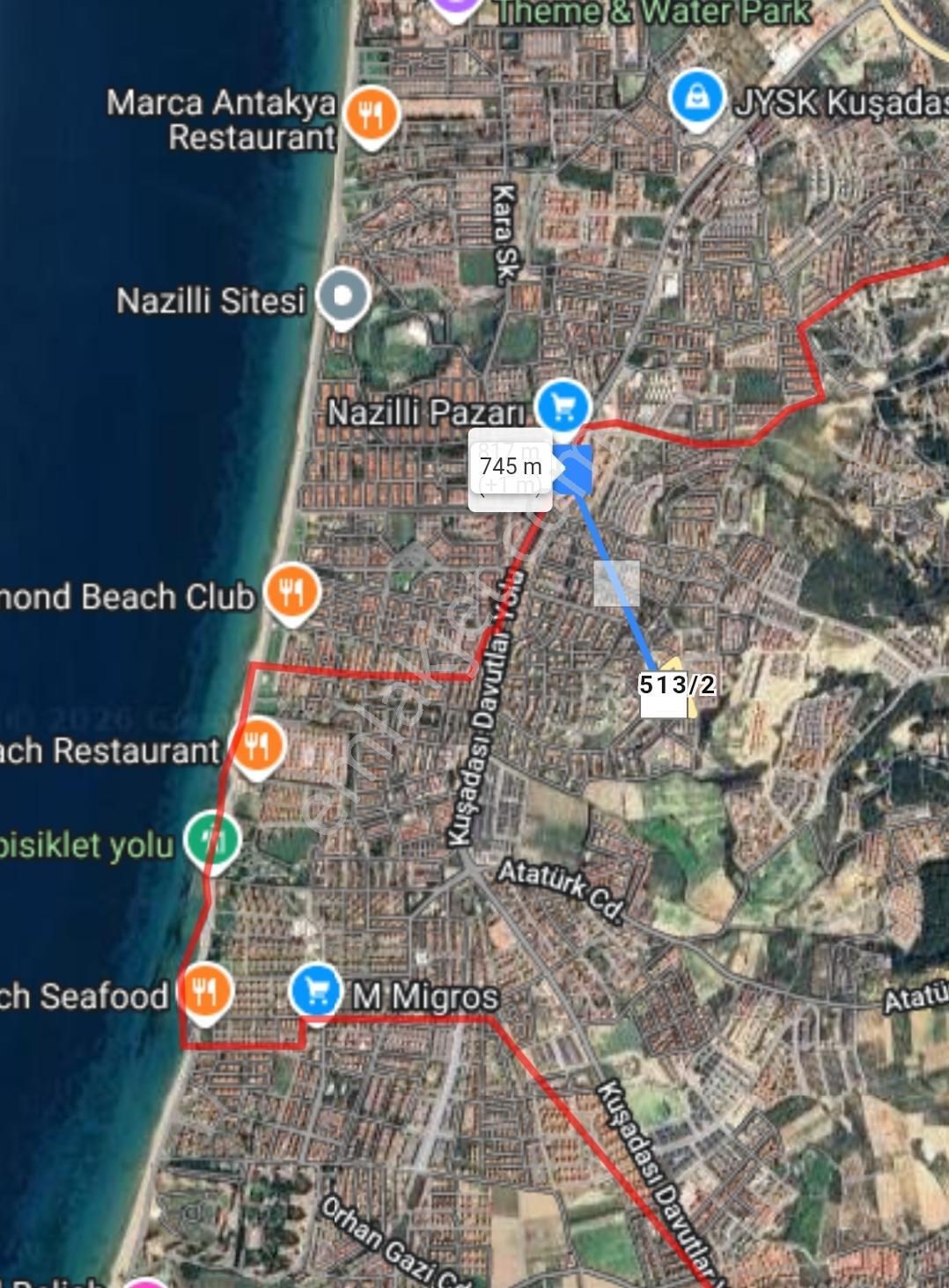 Kuşadası Soğucak Satılık 210 M² Tam Müstakil Villa İmarlı Arsa - Görsel 12